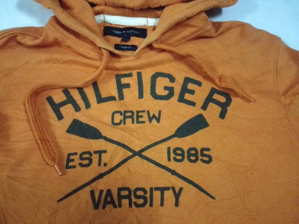 Tommy Hilfiger TOMMY HILFIGER VARSITY CREW HOODIE SWEATSHIRT Size US S / EU 44-46 / 1 - 2 Thumbnail
