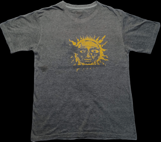 image of Band Tees x Rock T Shirt Sublime "the Sun" Band Tee Vintage Punk Country in Grey, Men's (Size Small