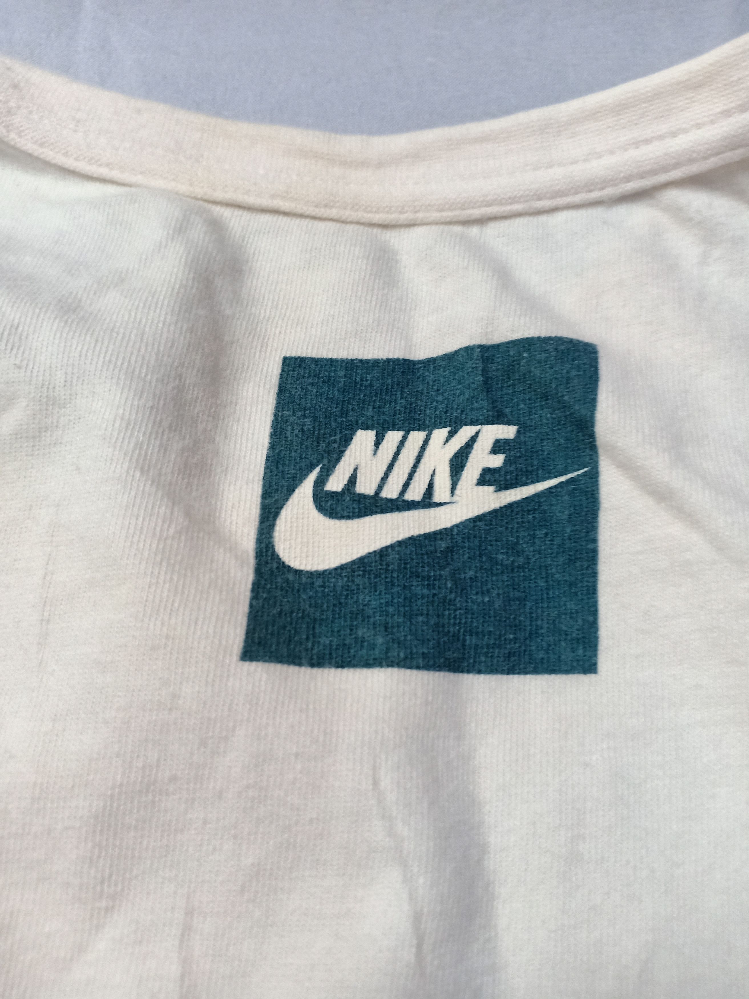 Nike Nike "Just Do It " Sleeveless Tee Two Tone Color Size US S / EU 44-46 / 1 - 4 Thumbnail
