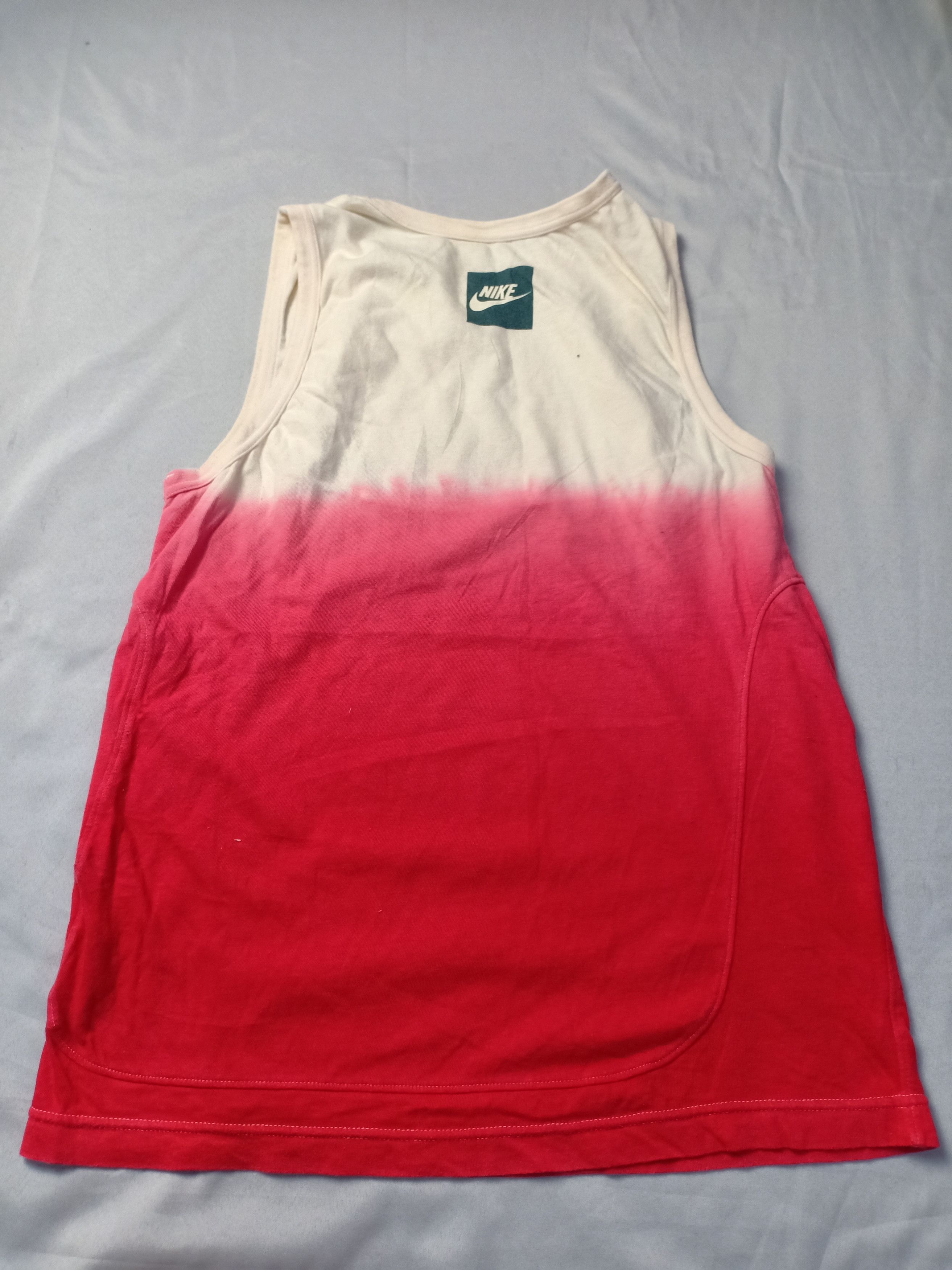 Nike Nike "Just Do It " Sleeveless Tee Two Tone Color Size US S / EU 44-46 / 1 - 8 Thumbnail