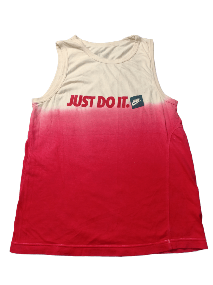 Nike Nike "Just Do It " Sleeveless Tee Two Tone Color Size US S / EU 44-46 / 1 - 1 Thumbnail