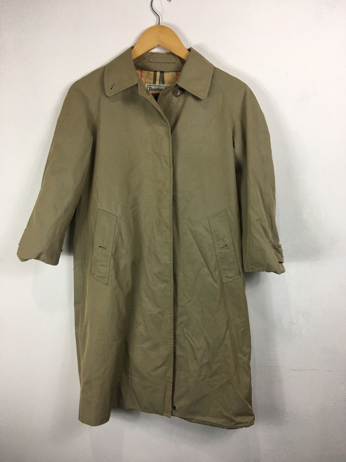 Burberry Vintage Burberrys Nova Check Inside Trench Coat women Size ONE SIZE - 6 Thumbnail