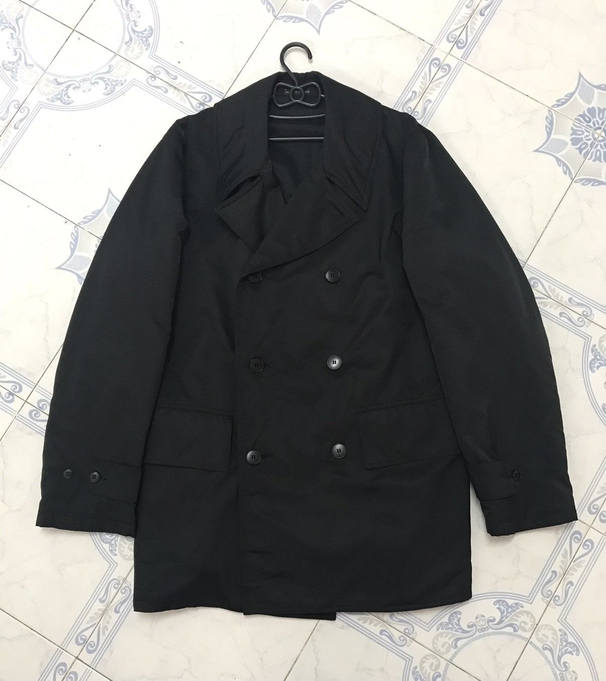 agnes b. Agnes B Homme Double Collar Jacket Coat Made in France Size US L / EU 52-54 / 3 - 11 Thumbnail