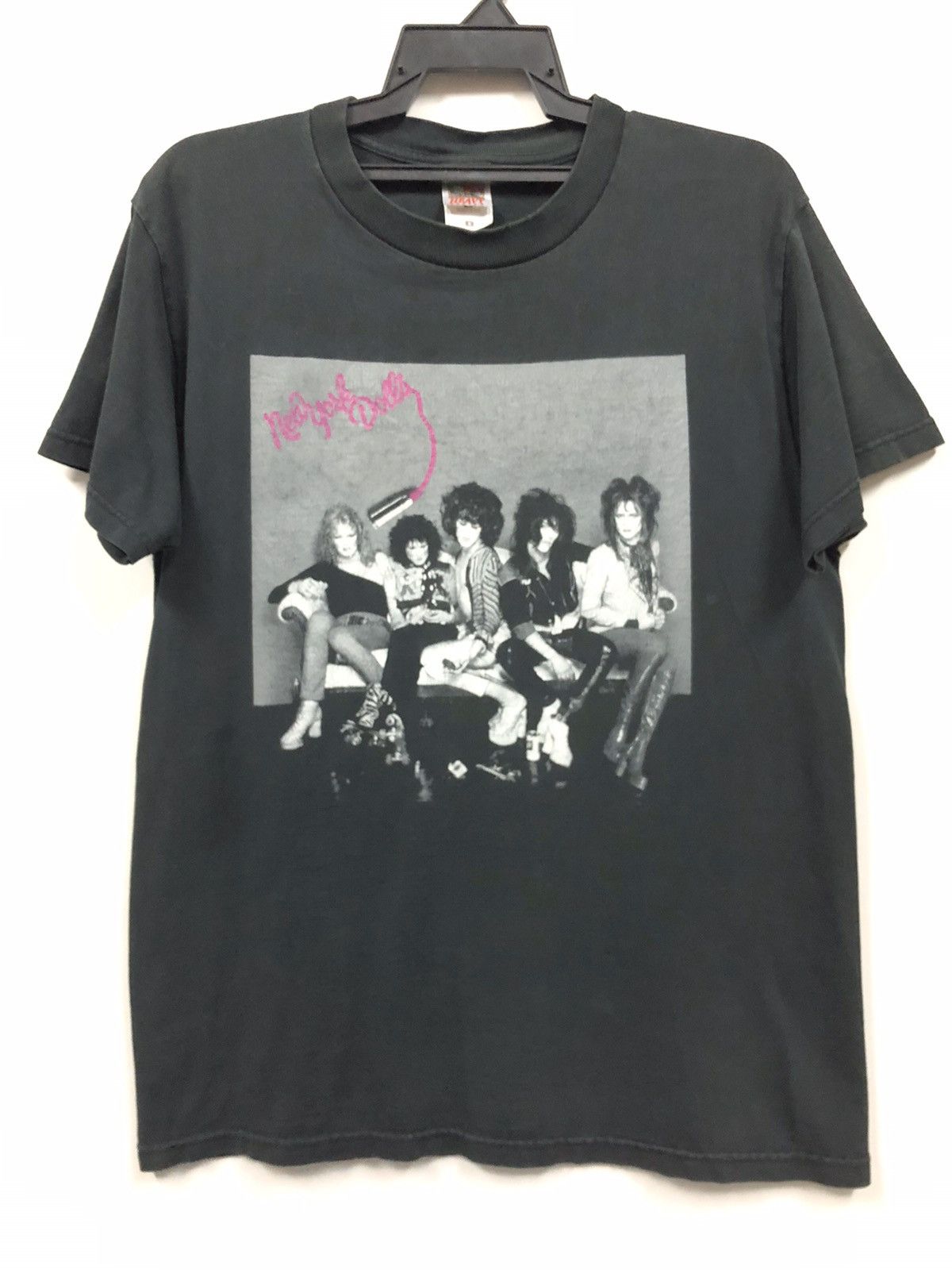 Band Tees × Vintage Vintage New York dolls american hard rock distressed t shirt Size US M / EU 48-50 / 2 - 1 Thumbnail