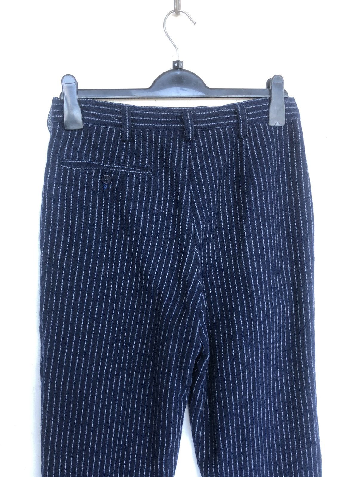 45rpm HEAT🔥🇯🇵 Custom Wabash Stripe Gabardine Wool Pants Size US 30 / EU 46 - 6 Thumbnail