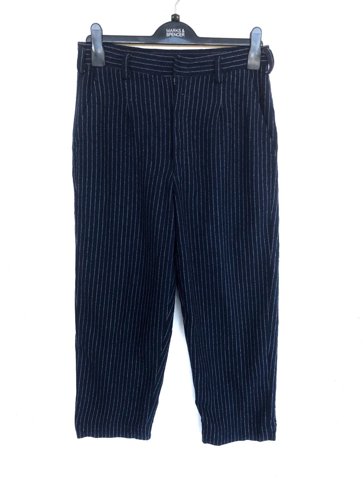 45rpm HEAT🔥🇯🇵 Custom Wabash Stripe Gabardine Wool Pants Size US 30 / EU 46 - 2 Thumbnail