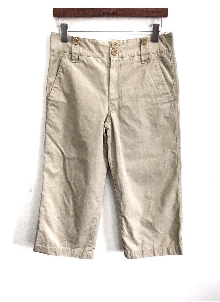 Margaret Howell 🇯🇵 Made MHL Wide Leg Straight Cut Crop Pants Size US 30 / EU 46 - 1 Thumbnail