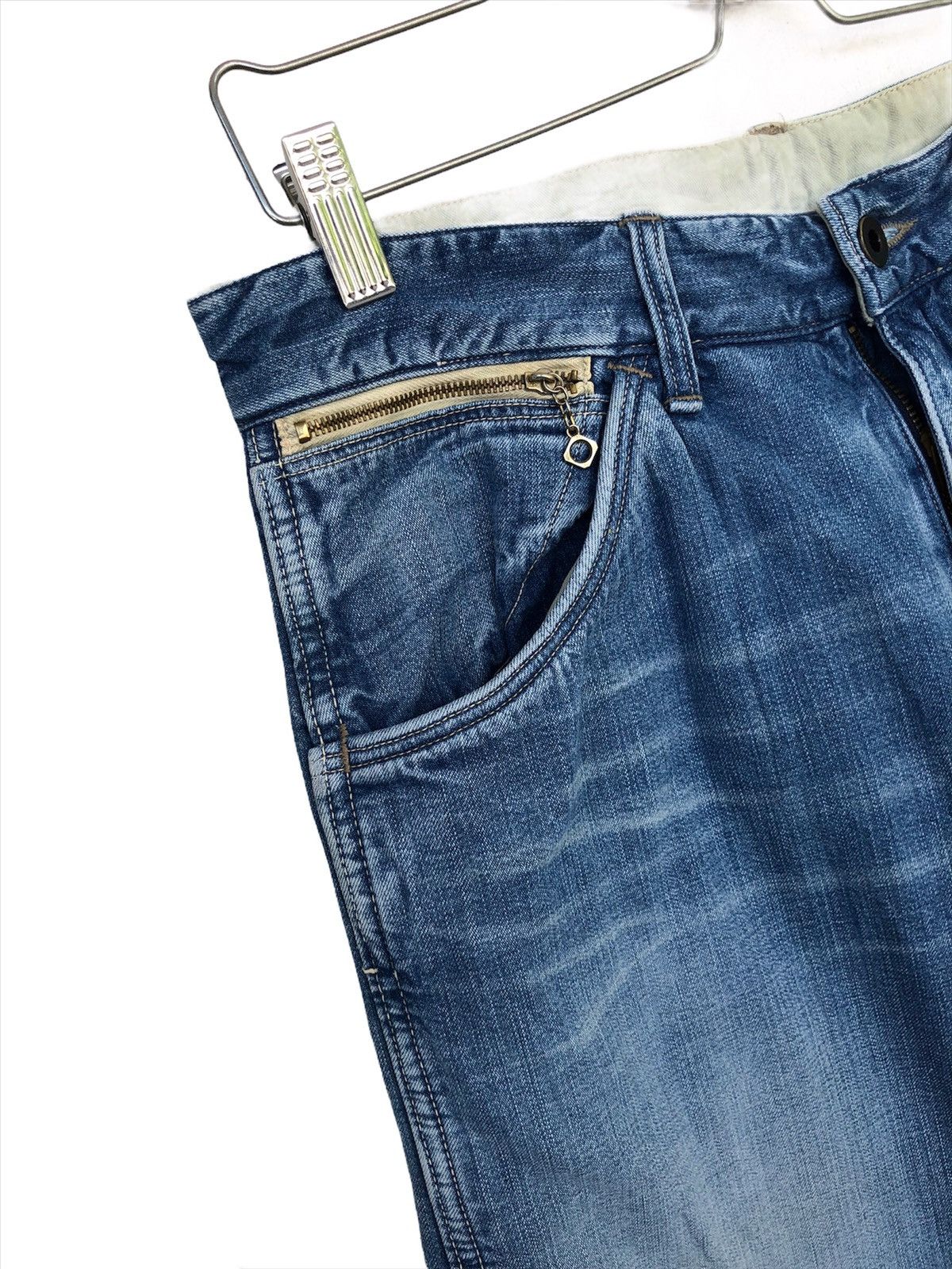 Blue Blue Japan GRAIL🔥Blue Blue 🇯🇵 Workwear Denim with Lining Layer Size US 30 / EU 46 - 5 Thumbnail