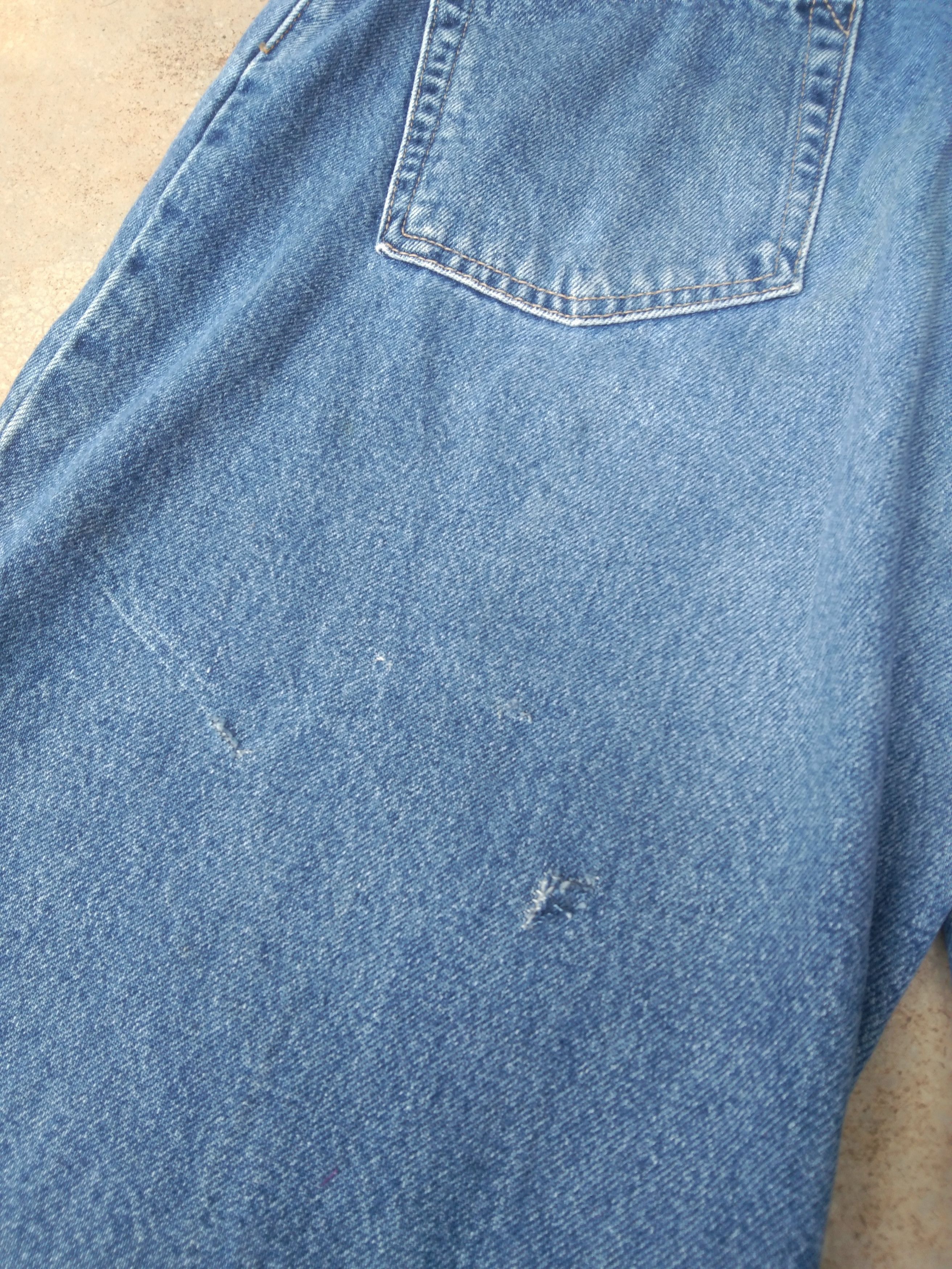 Levi's Vintage Levi's Signature Relaxed Fit Blue Jeans 34x31 Size US 34 / EU 50 - 4 Thumbnail