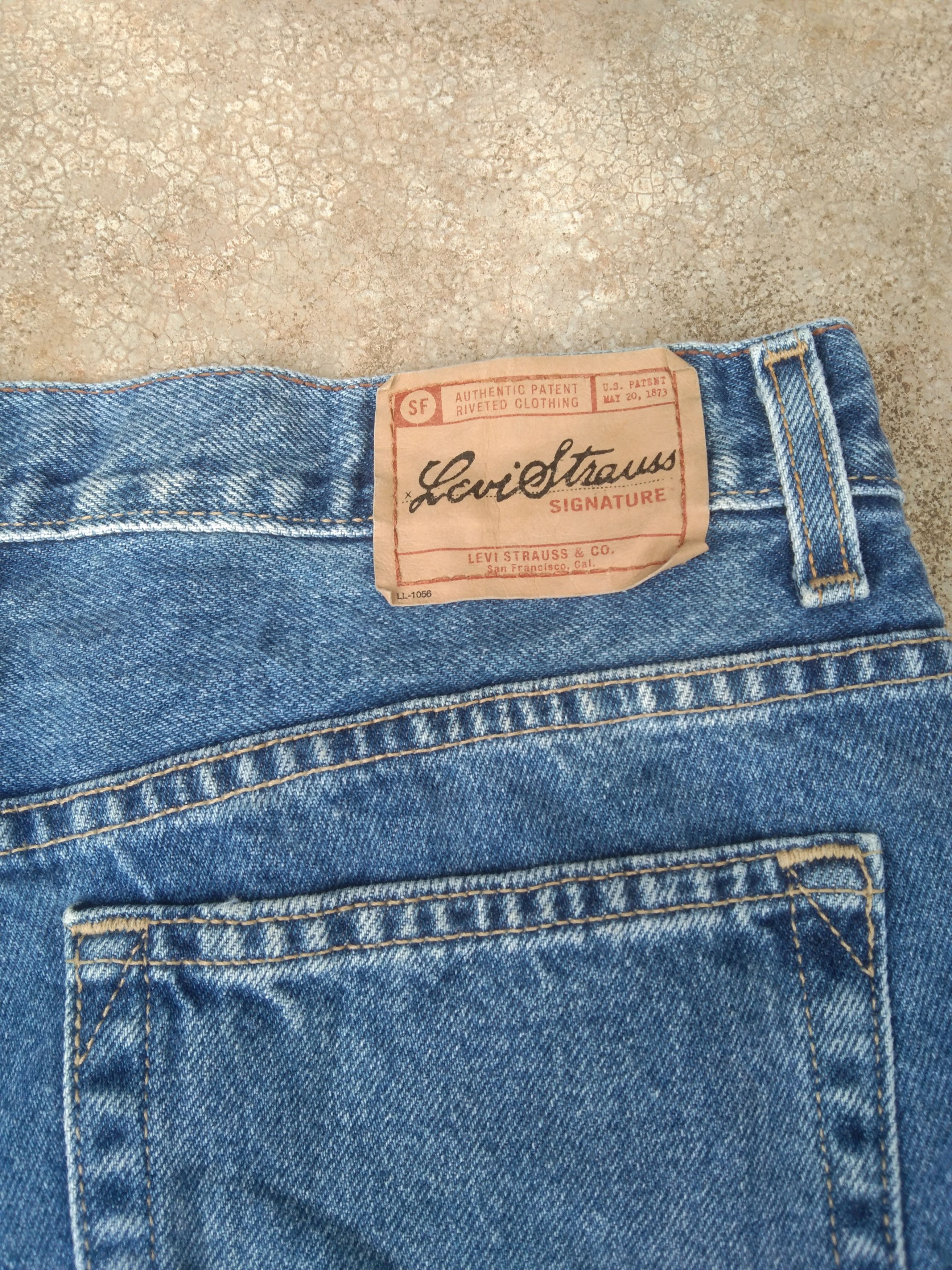 Levi's Vintage Levi's Signature Relaxed Fit Blue Jeans 34x31 Size US 34 / EU 50 - 3 Thumbnail