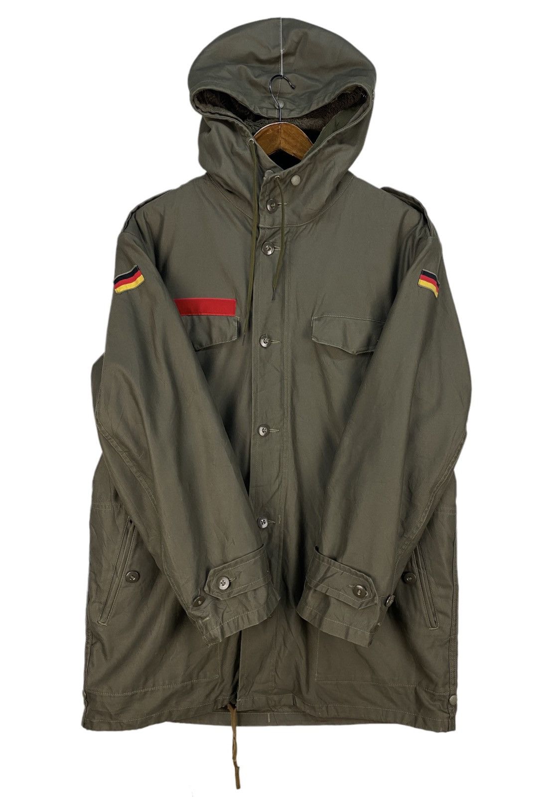 Vintage Vintage 1988 Germany Army Winter Jacket Size US XL / EU 56 / 4 - 1 Thumbnail