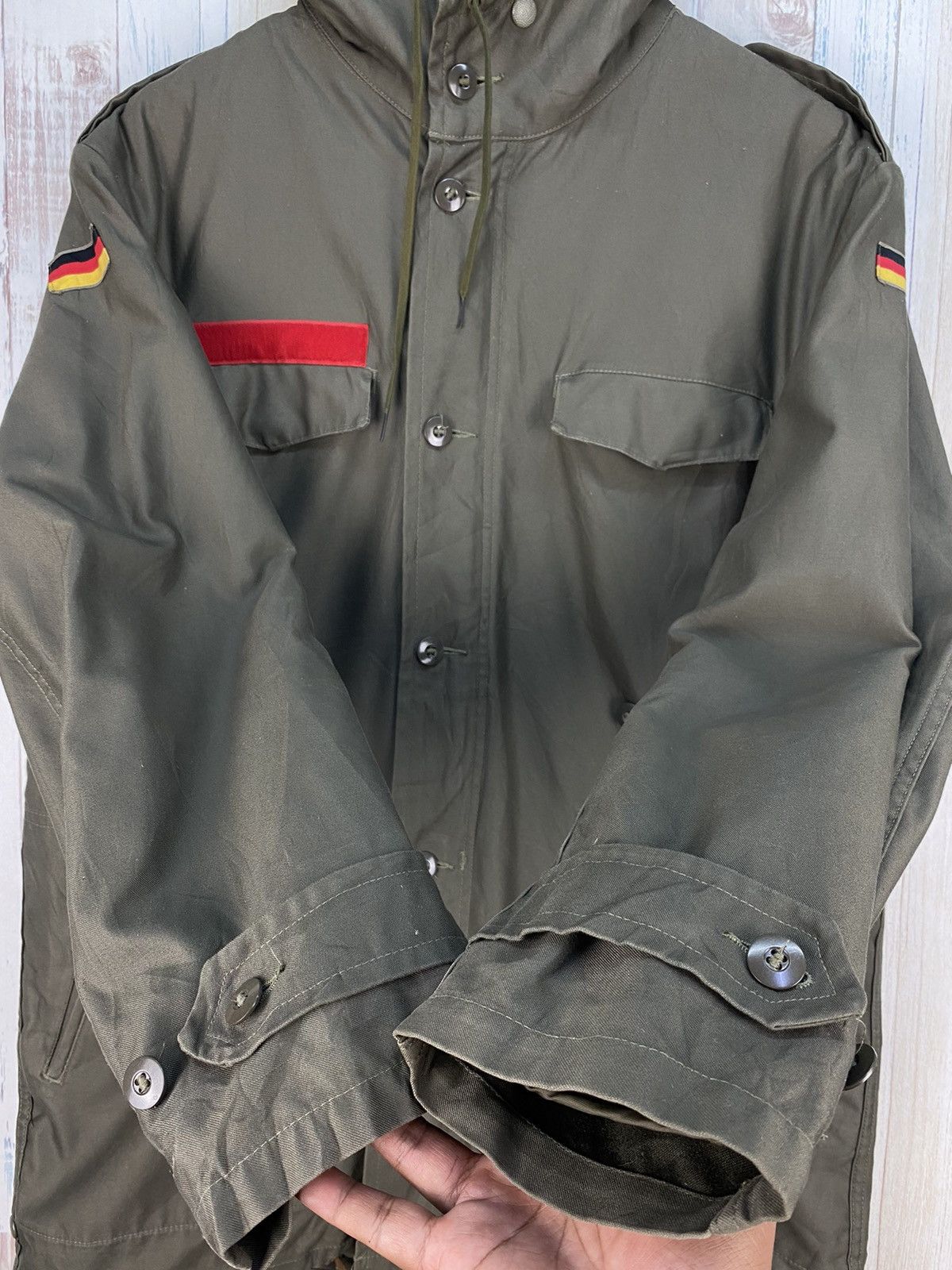 Vintage Vintage 1988 Germany Army Winter Jacket Size US XL / EU 56 / 4 - 6 Thumbnail