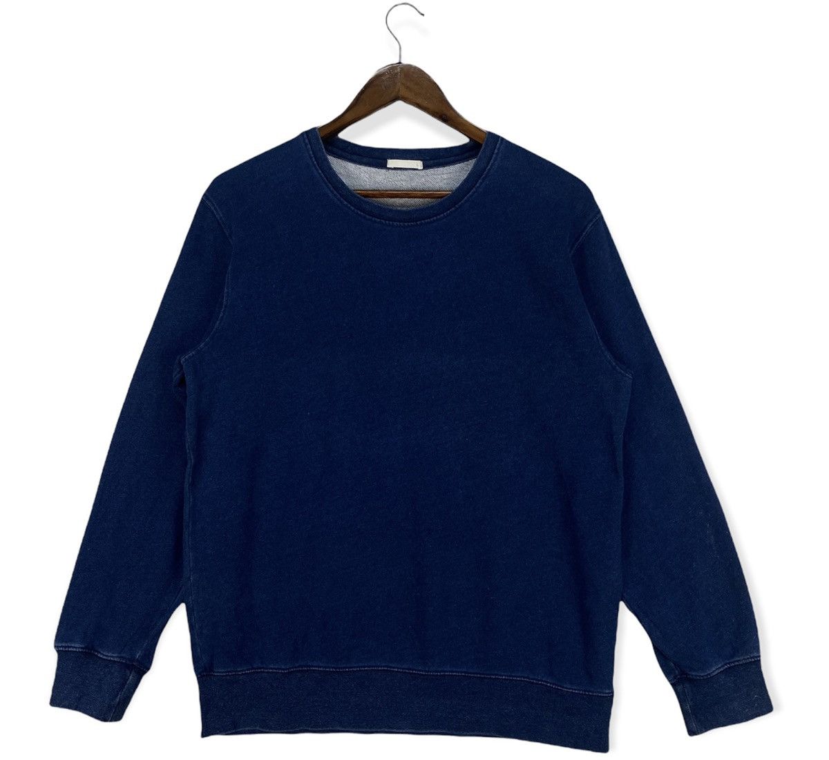 Indigo Japanese Brand Indigo Sweatshirt Size US L / EU 52-54 / 3 - 1 Thumbnail