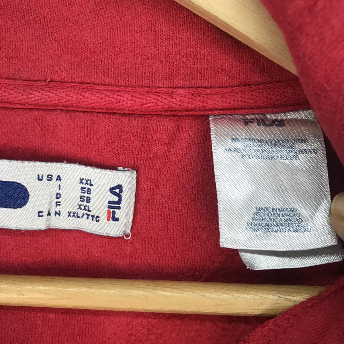 Fila Vintage 90s Fila Half Zipper Size US XXL / EU 58 / 5 - 8 Thumbnail
