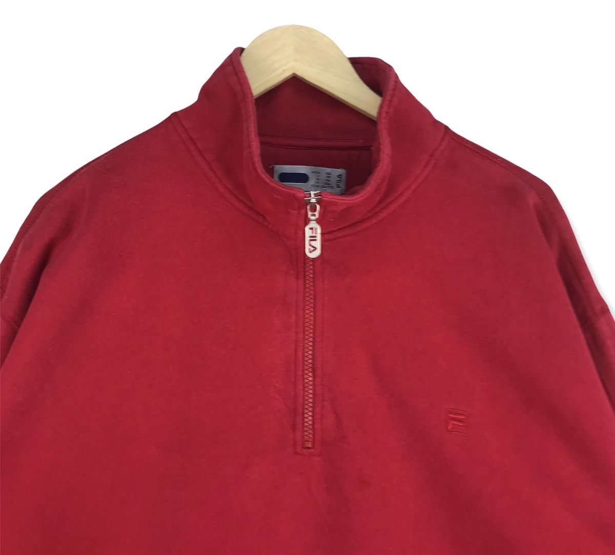 Fila Vintage 90s Fila Half Zipper Size US XXL / EU 58 / 5 - 2 Thumbnail