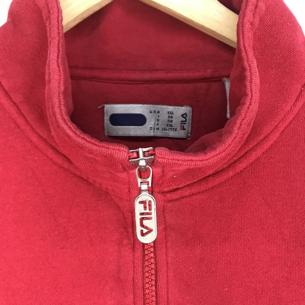 Fila Vintage 90s Fila Half Zipper Size US XXL / EU 58 / 5 - 5 Thumbnail