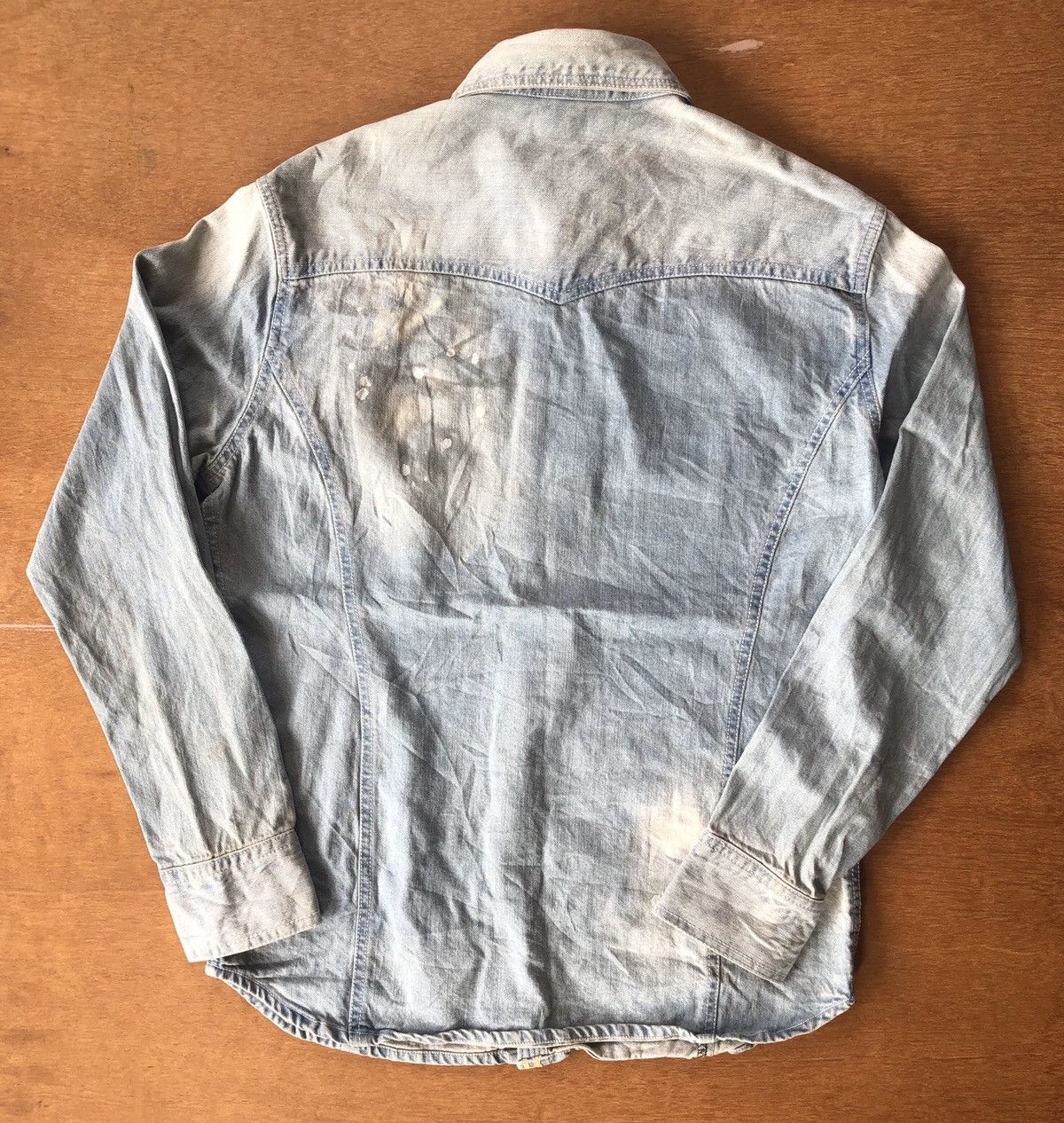 Japanese Brand SEMANTIC DESIGN pearl snap workshirt button up Size US L / EU 52-54 / 3 - 5 Thumbnail