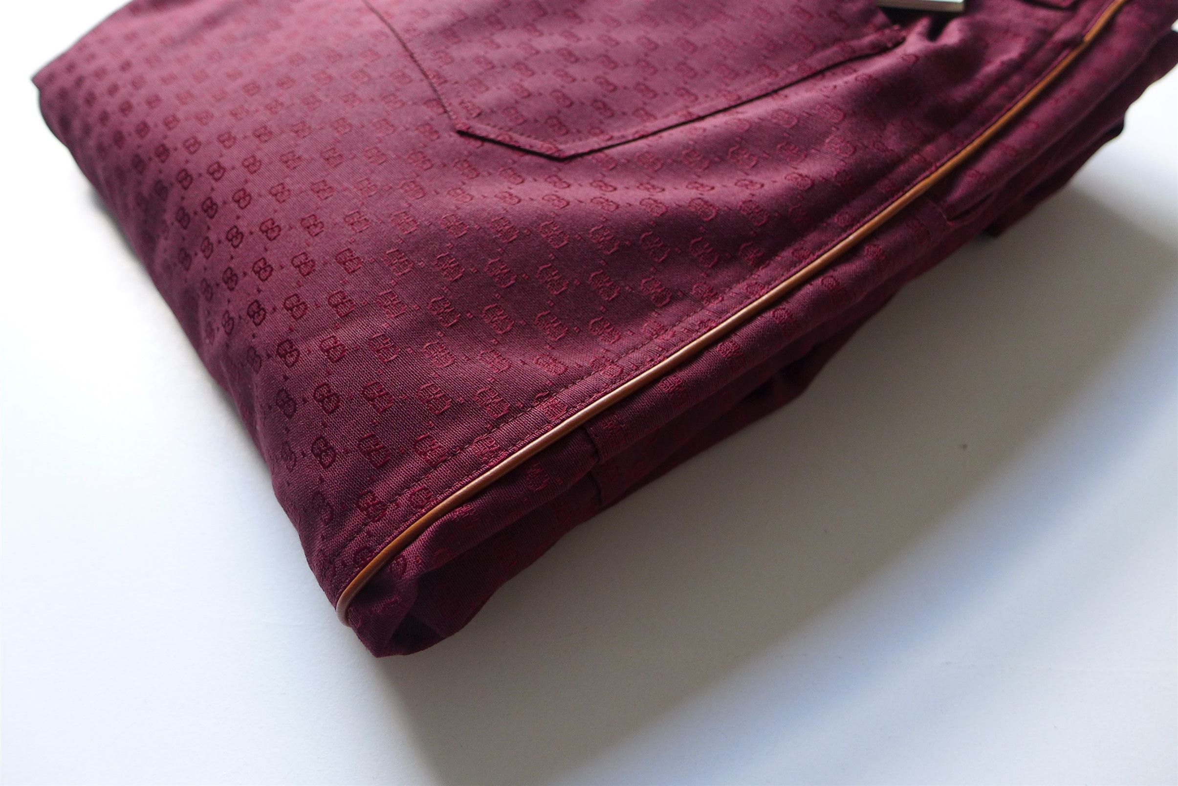 Gucci Gucci Detachable Gaiter Pants -- Burgundy. Size US 34 / EU 50 - 9 Thumbnail