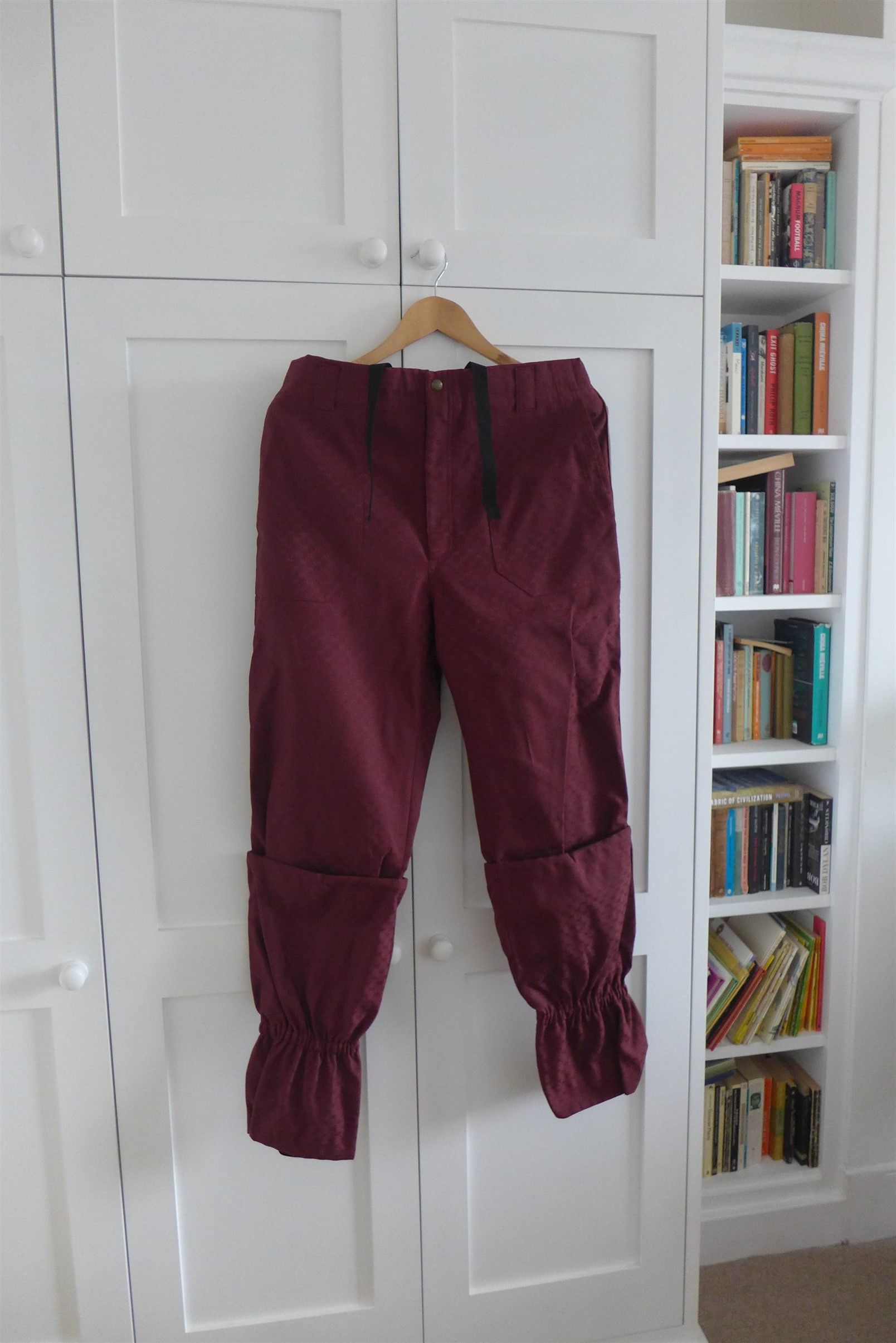 Gucci Gucci Detachable Gaiter Pants -- Burgundy. Size US 34 / EU 50 - 6 Thumbnail
