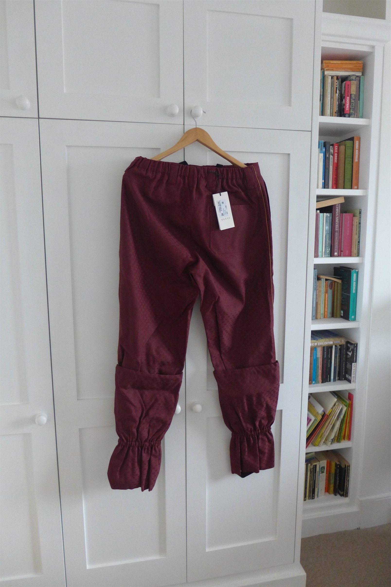 Gucci Gucci Detachable Gaiter Pants -- Burgundy. Size US 34 / EU 50 - 7 Thumbnail