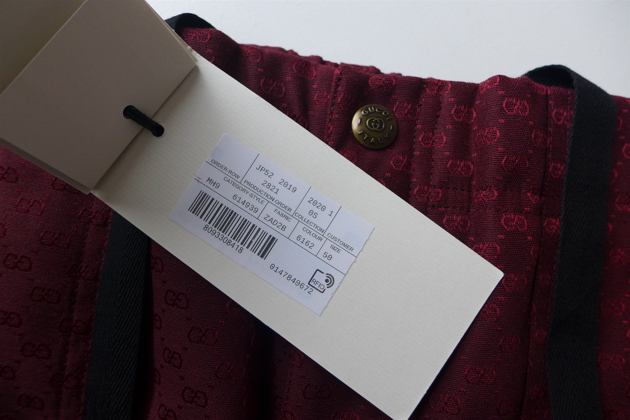 Gucci Gucci Detachable Gaiter Pants -- Burgundy. Size US 34 / EU 50 - 18 Thumbnail