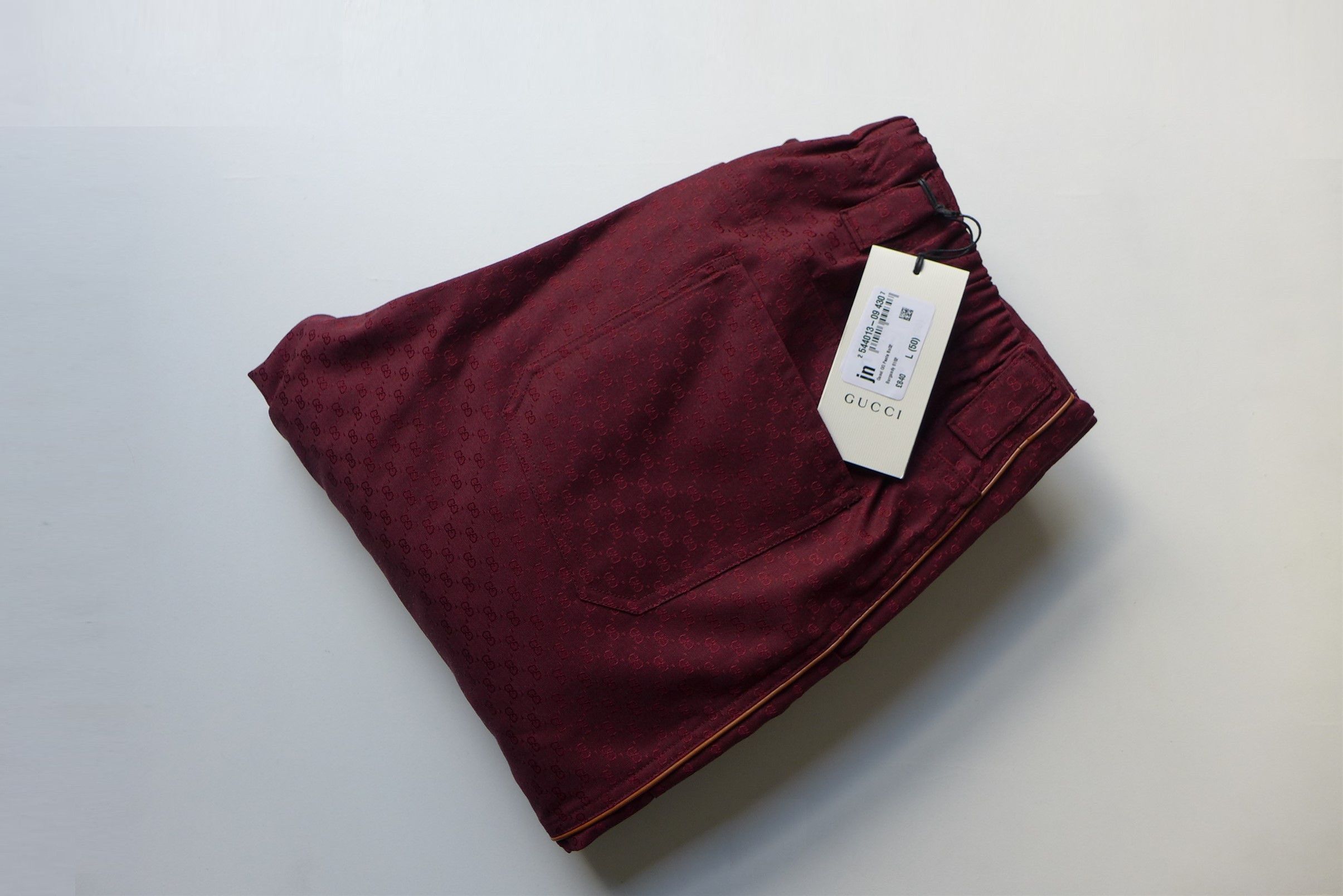 Gucci Gucci Detachable Gaiter Pants -- Burgundy. Size US 34 / EU 50 - 8 Thumbnail