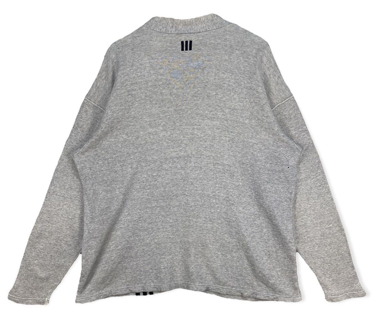 Adidas Vintage Adidas 3 Stripe Sweatshirt Size US L / EU 52-54 / 3 - 3 Thumbnail