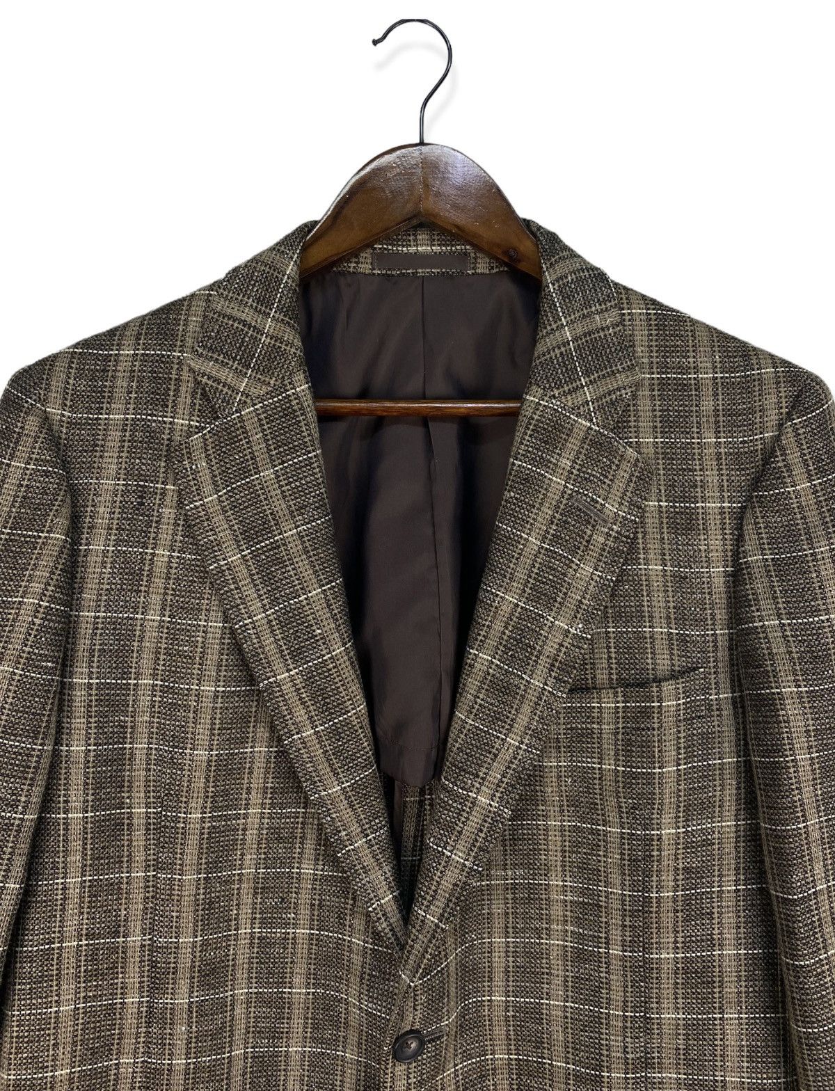 Burberry Vintage Burberry Plaid Blazer/Coat Size US L / EU 52-54 / 3 - 3 Thumbnail