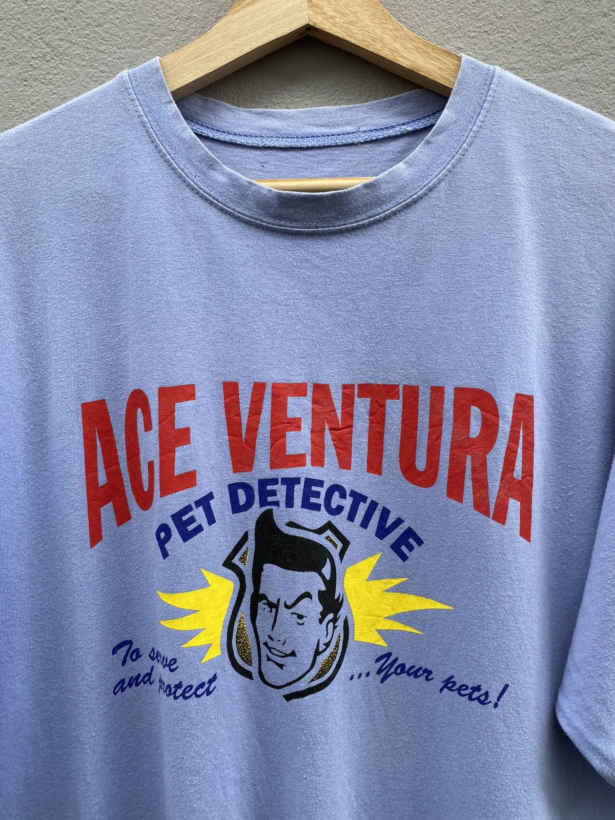 Vintage vintage 90s “ace ventura pet detective” jim carrey promo Size US XL / EU 56 / 4 - 3 Thumbnail