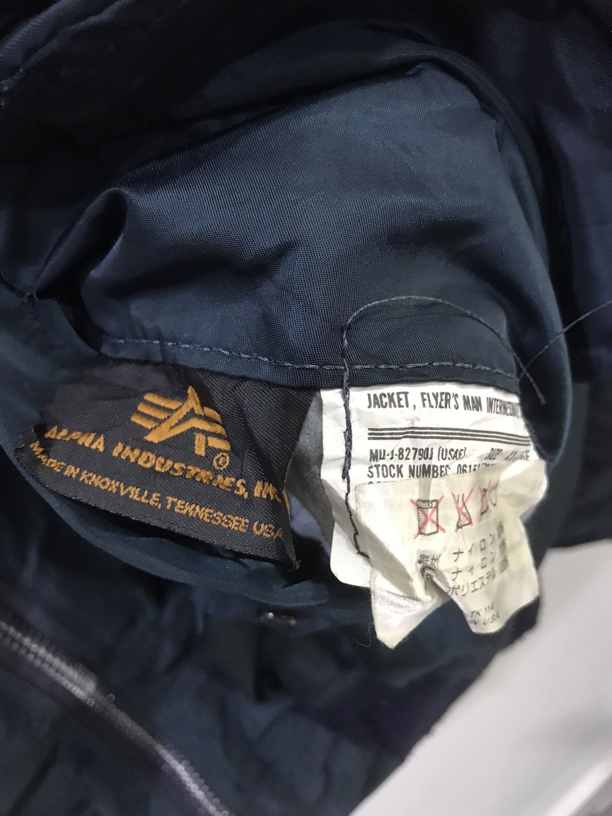 Alpha Industries × Vintage Vintage 80s ALPHA IND Us Air Force Reversible Flight Jacket Size US XXL / EU 58 / 5 - 12 Thumbnail