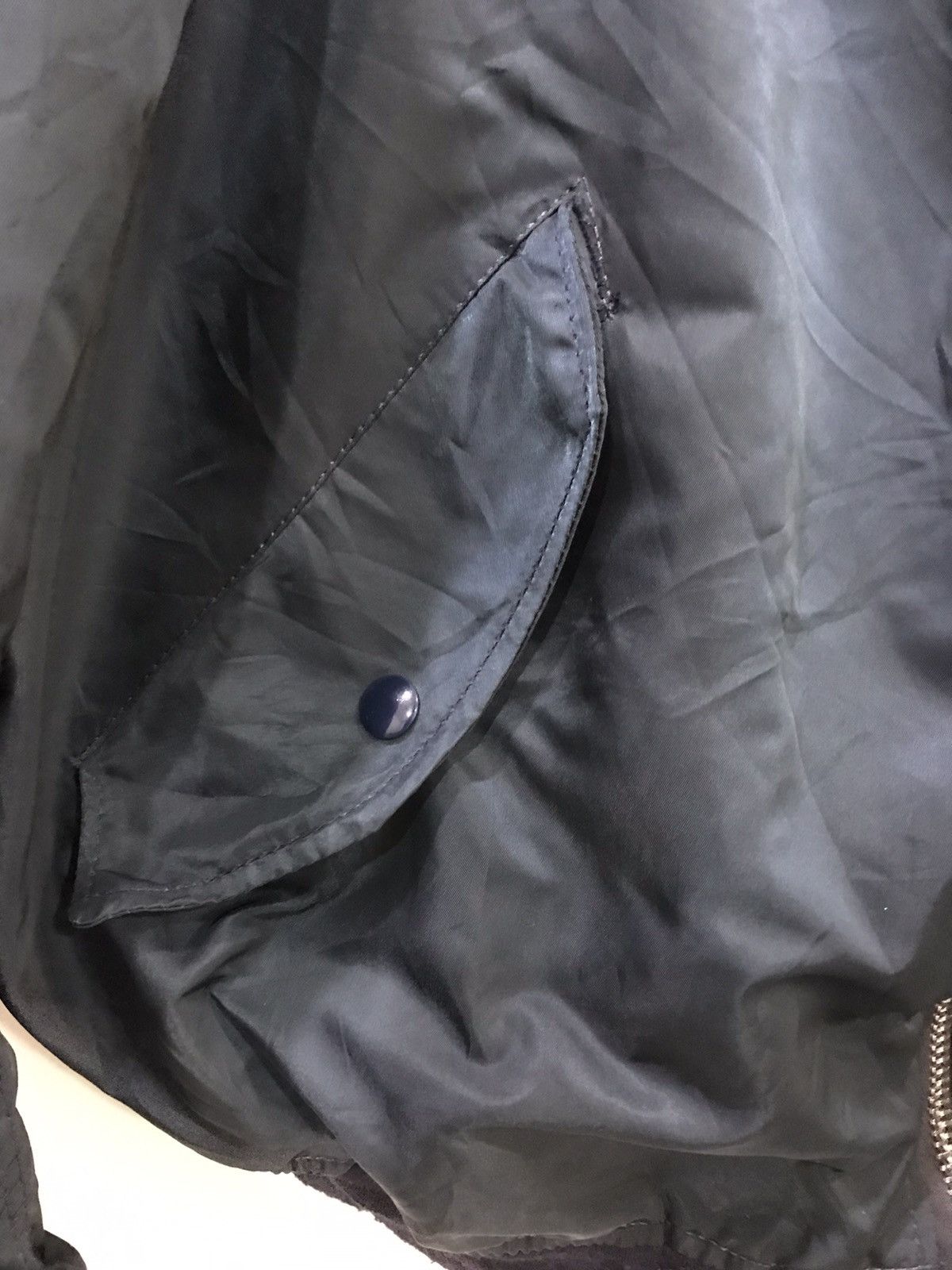 Alpha Industries × Vintage Vintage 80s ALPHA IND Us Air Force Reversible Flight Jacket Size US XXL / EU 58 / 5 - 9 Thumbnail