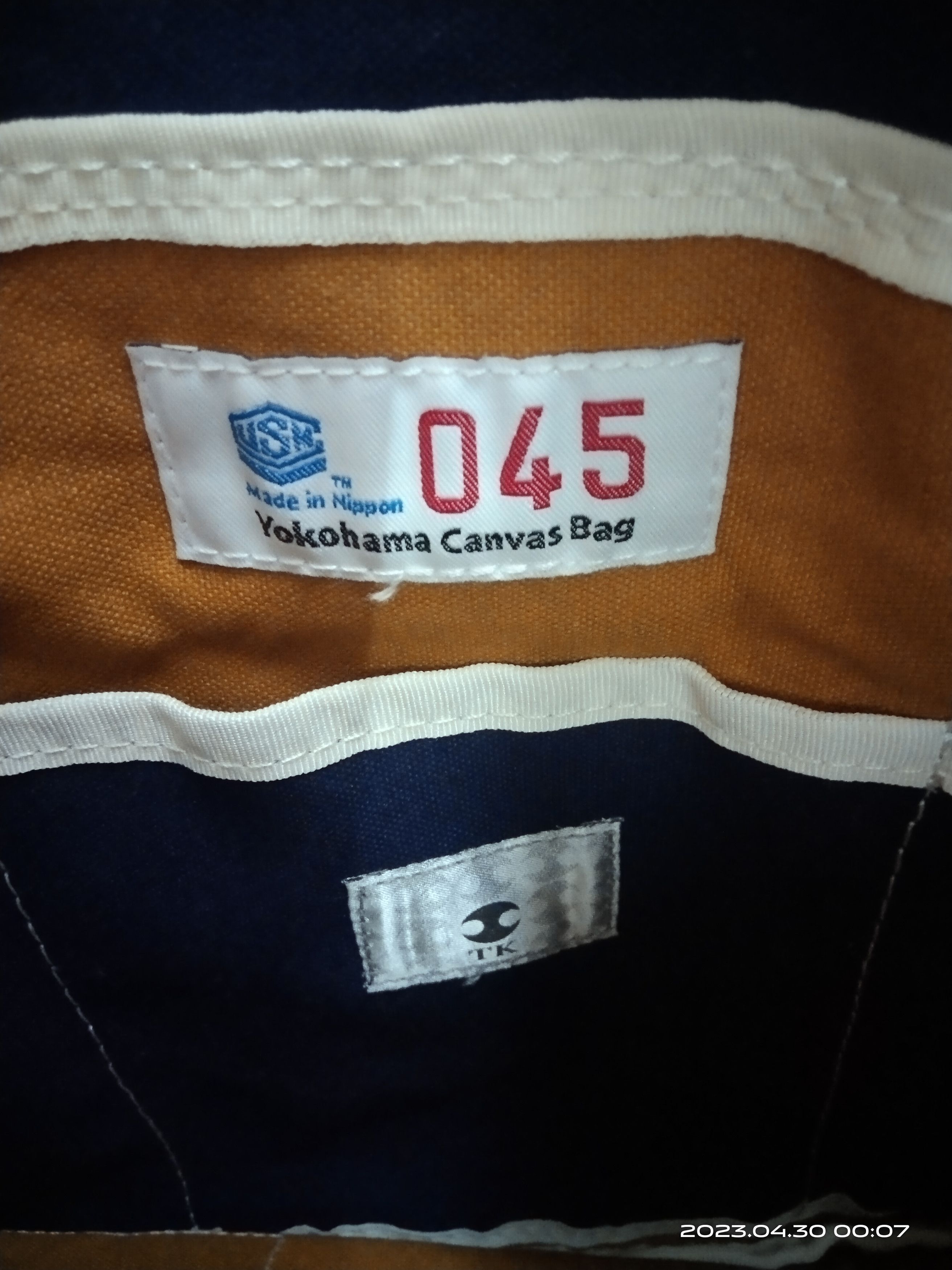 Takeo Kikuchi YOKOHAMA CANVAS BAG X TAKEO KAKUCHI MADE IN NIPPON Size ONE SIZE - 6 Thumbnail