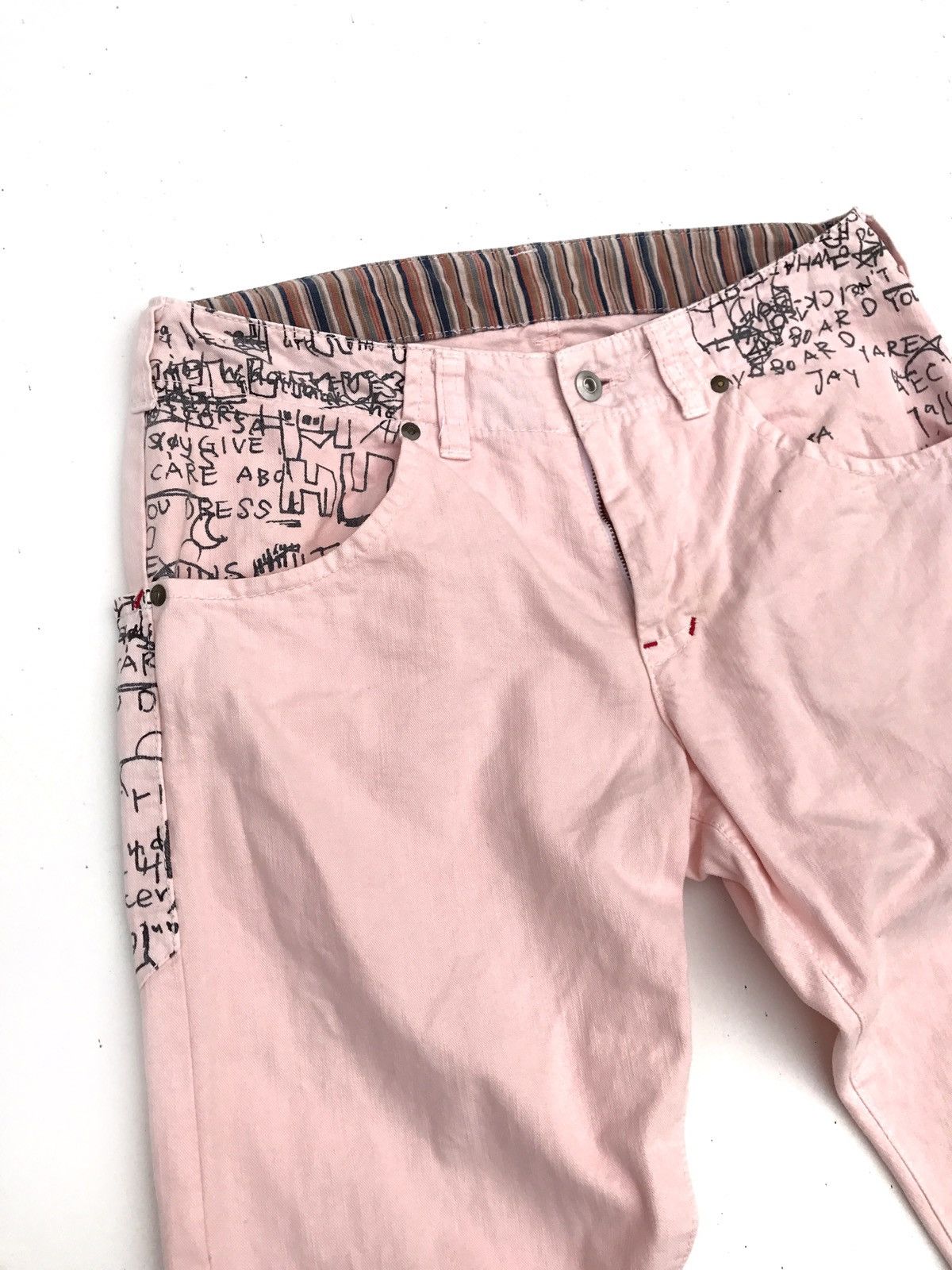 Japanese Brand Japanese Design Guell Mustard Pants Made in Japan Size US 31 - 3 Thumbnail