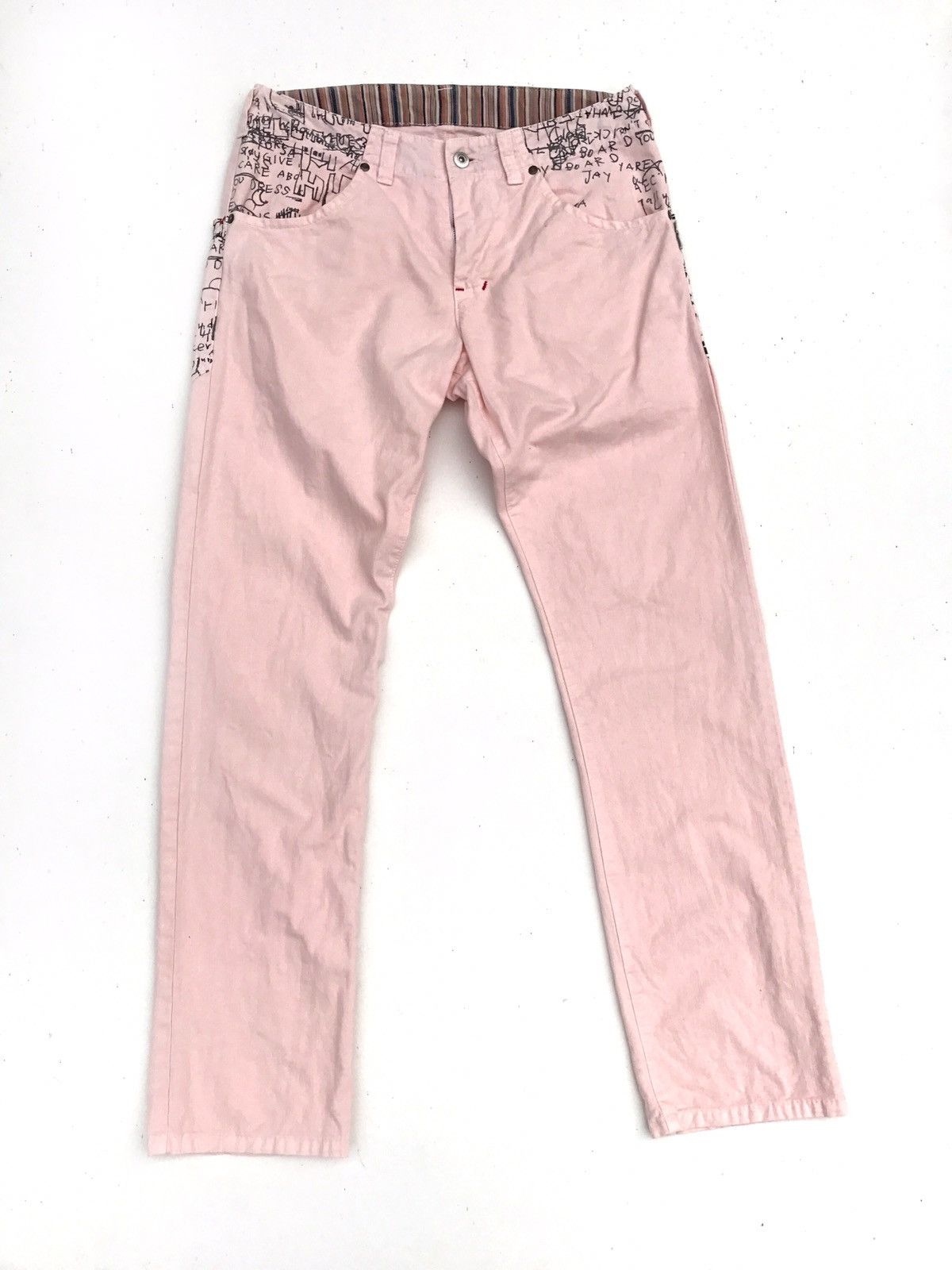 Japanese Brand Japanese Design Guell Mustard Pants Made in Japan Size US 31 - 2 Thumbnail
