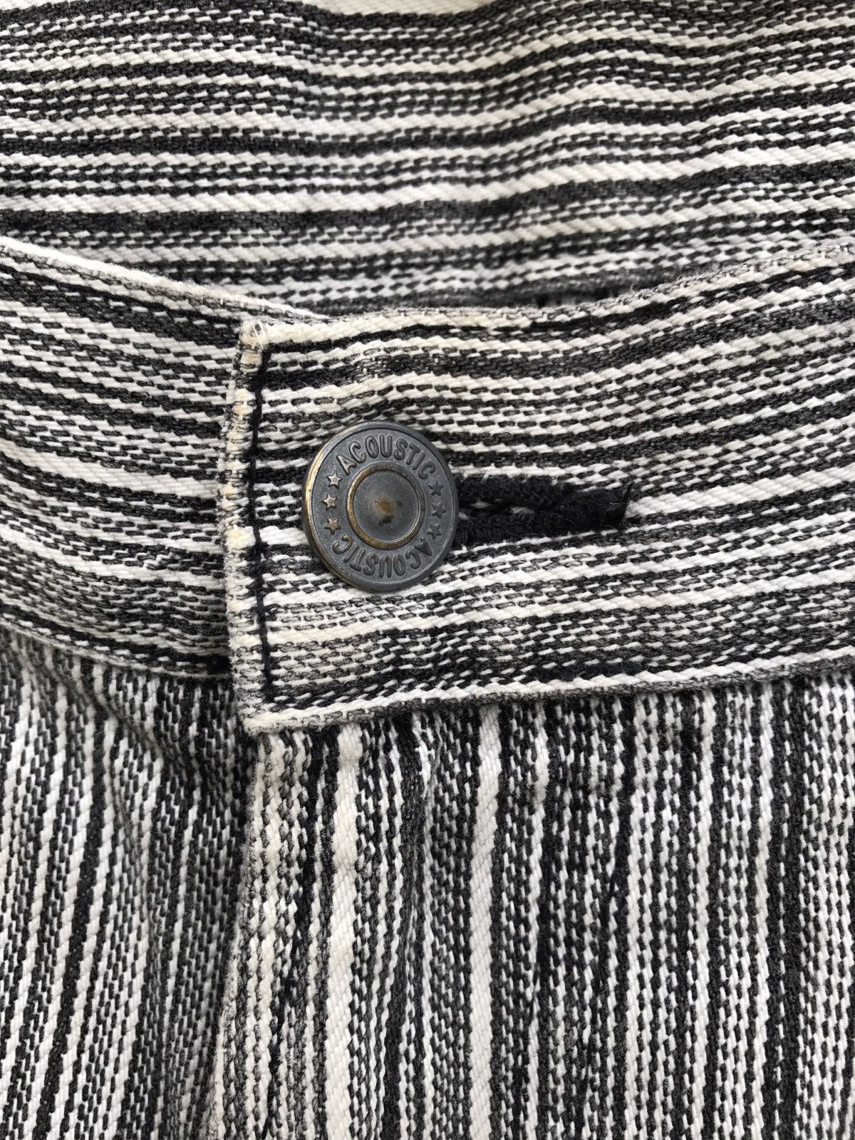 Japanese Brand Japanese Brand Acoustic Stripe Casual Pants Made in Japan Size US 32 / EU 48 - 5 Thumbnail
