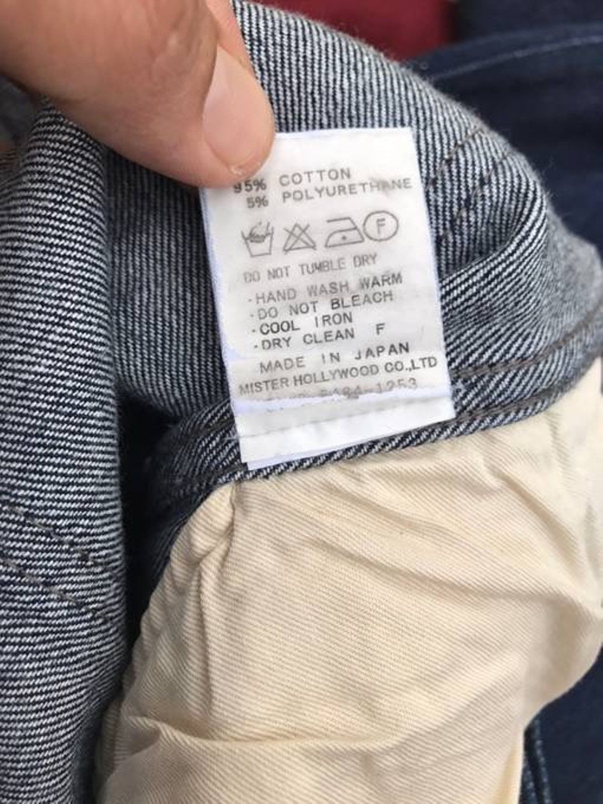 Japanese Brand N.Hollywood Japanese Brand Streetwear Skinny Fit Denim Pant Size US 31 - 9 Thumbnail