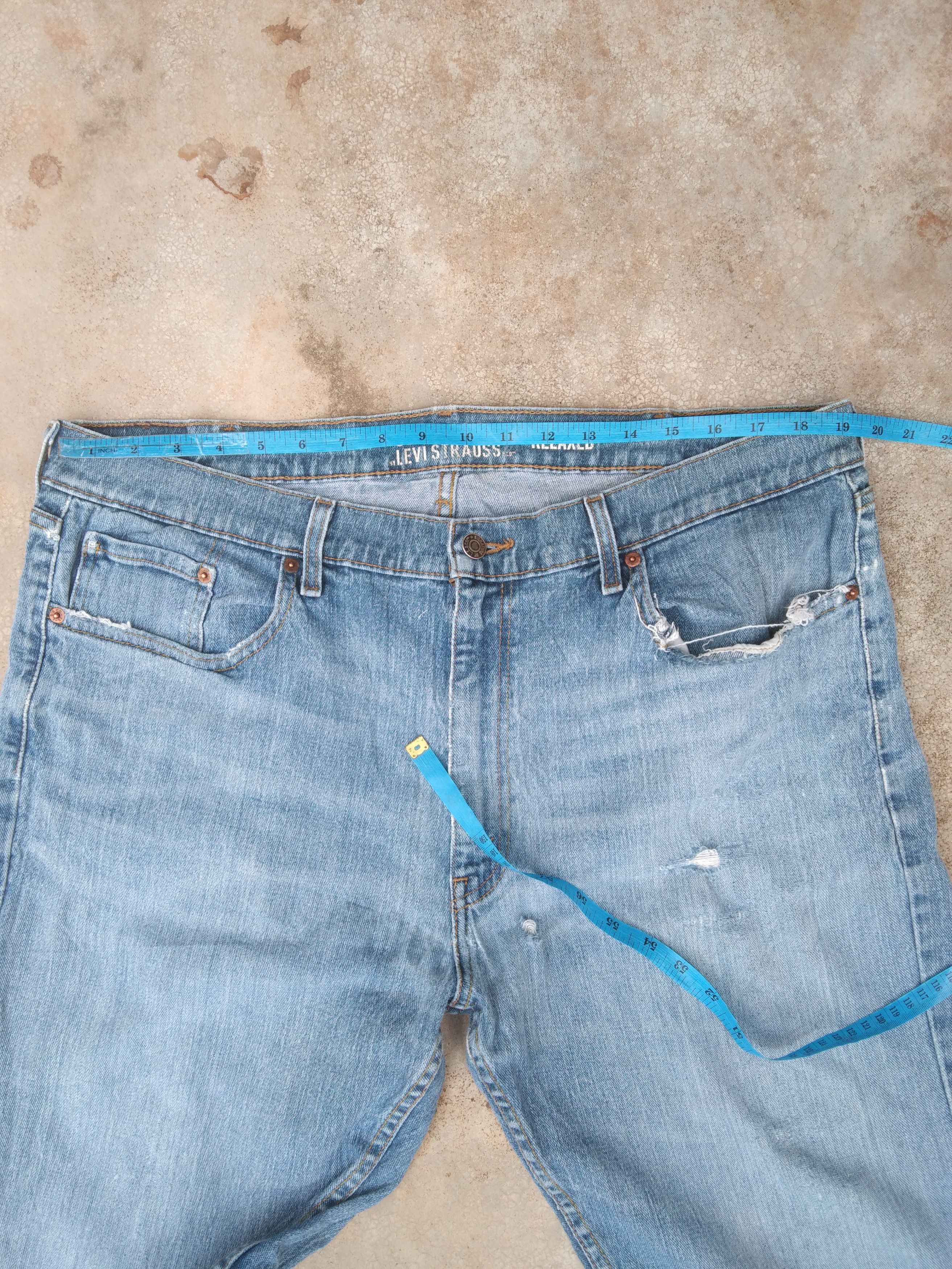 Levi's Vintage Levi's Signature Relaxed Fit Jeans 38x30 Size US 38 / EU 54 - 8 Thumbnail
