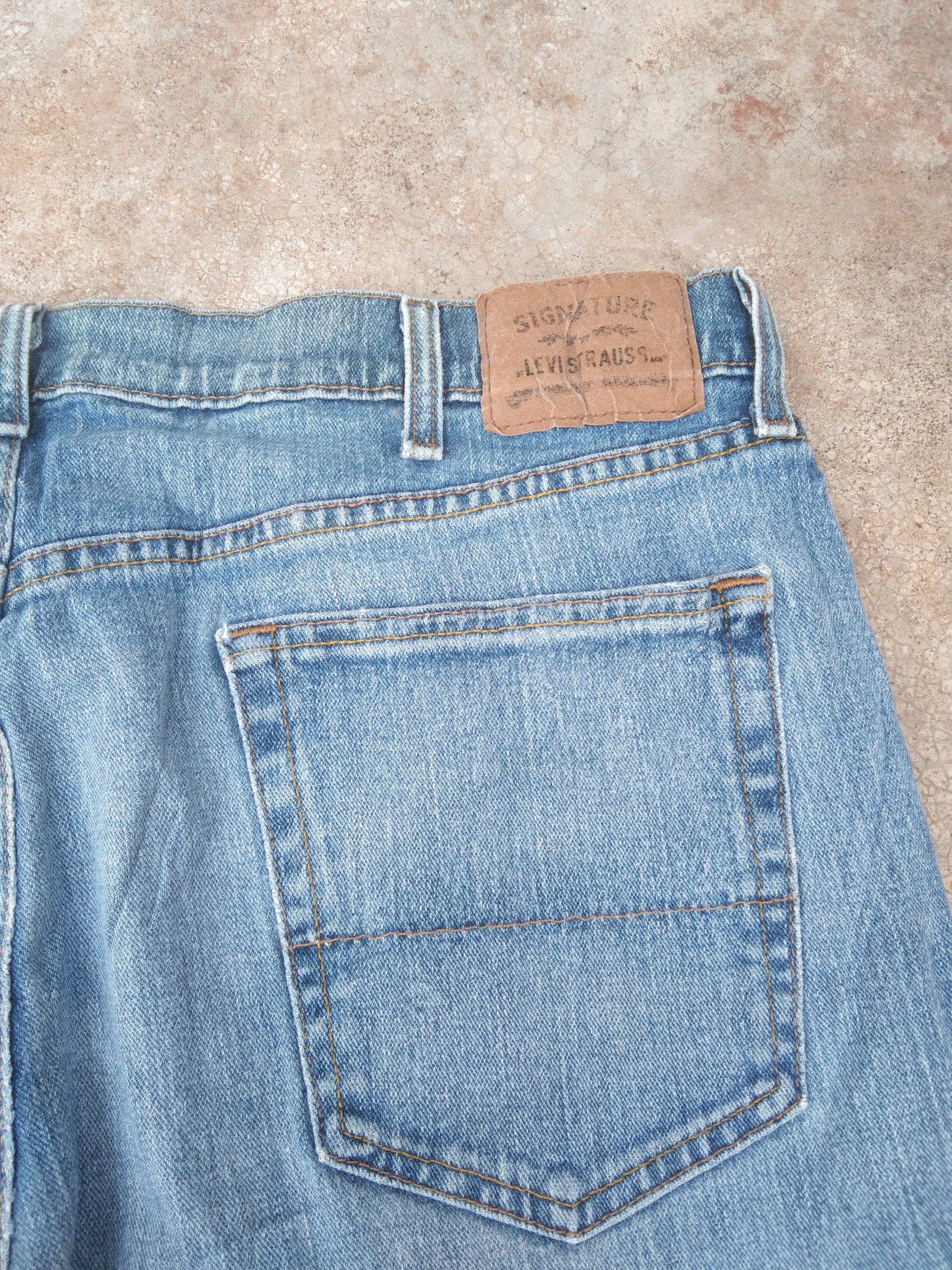 Levi's Vintage Levi's Signature Relaxed Fit Jeans 38x30 Size US 38 / EU 54 - 3 Thumbnail