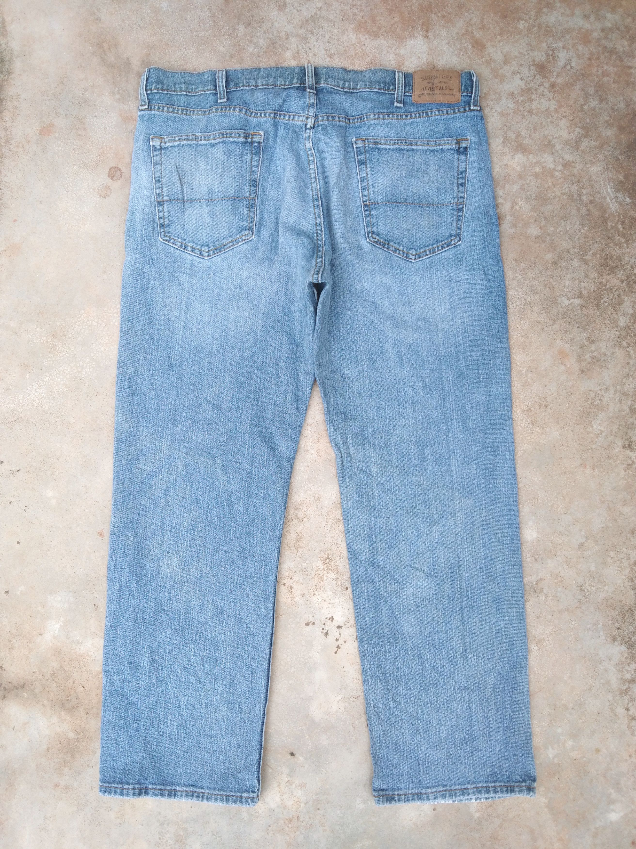 Levi's Vintage Levi's Signature Relaxed Fit Jeans 38x30 Size US 38 / EU 54 - 2 Thumbnail