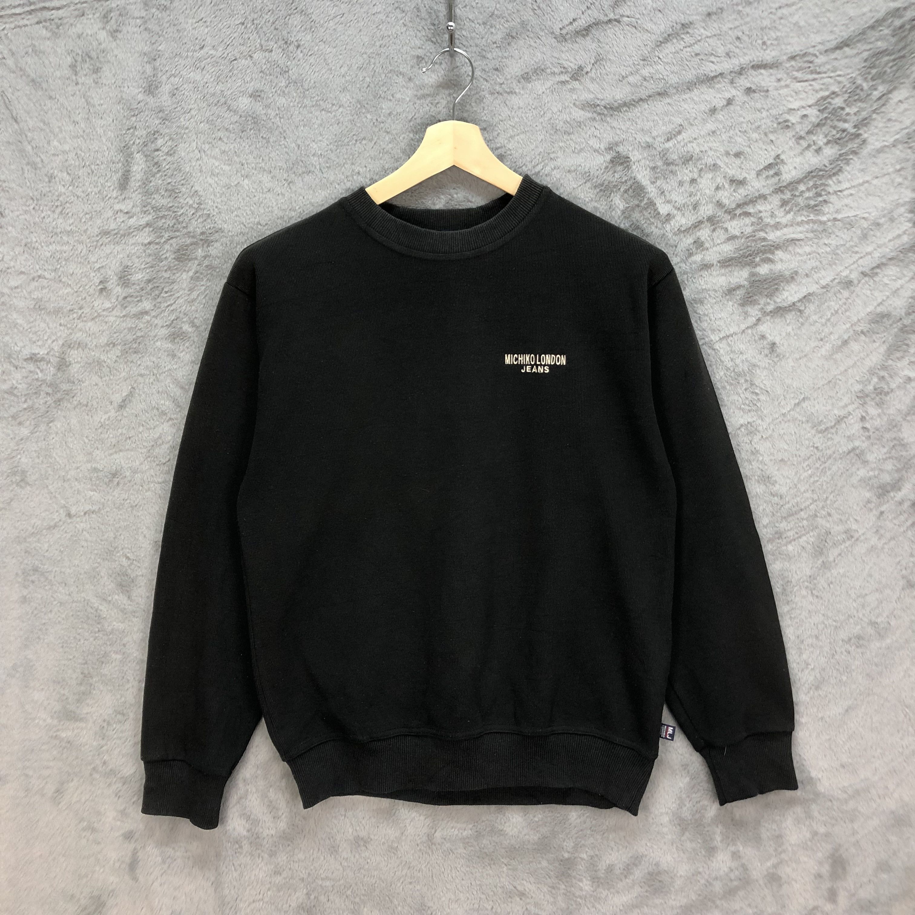 Michiko Koshino London Michiko London Jeans Embroidery Logo Sweatshirts #6037-218 Size US M / EU 48-50 / 2 - 4 Thumbnail