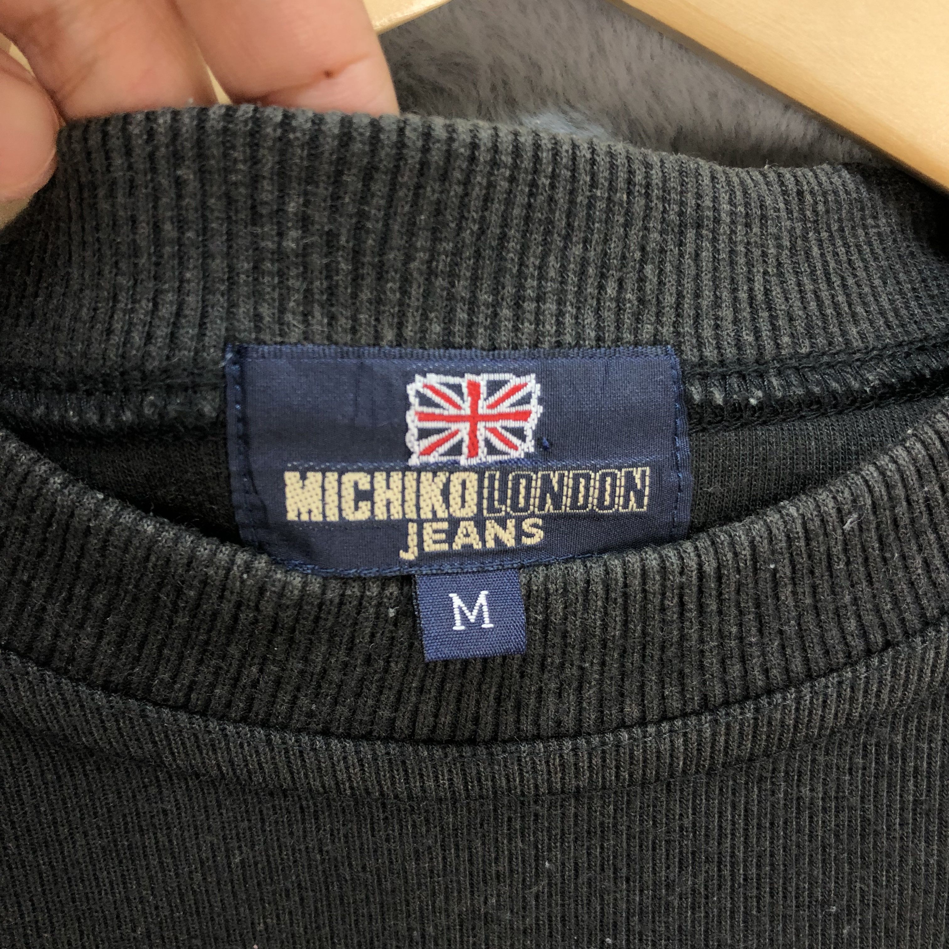Michiko Koshino London Michiko London Jeans Embroidery Logo Sweatshirts #6037-218 Size US M / EU 48-50 / 2 - 11 Thumbnail