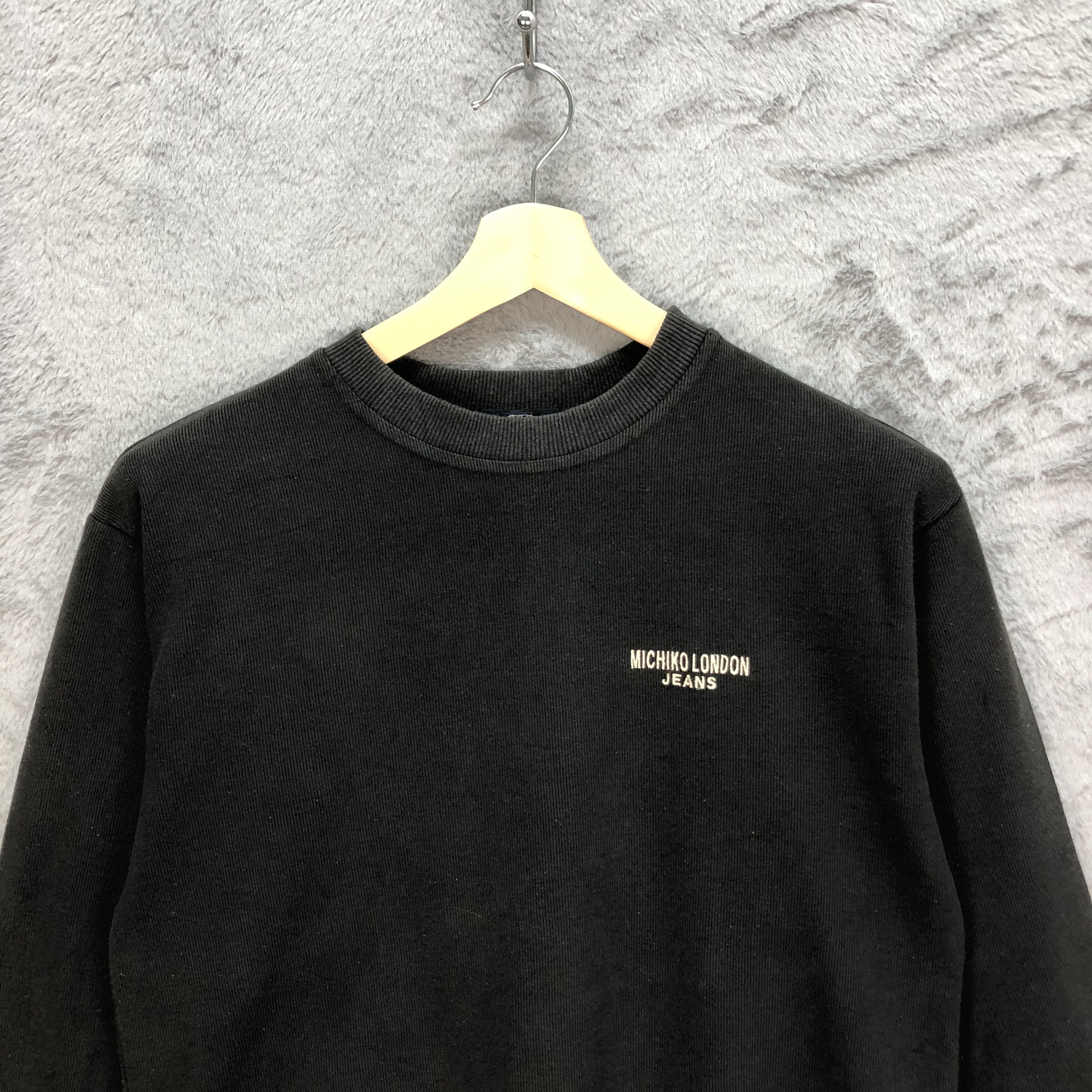 Michiko Koshino London Michiko London Jeans Embroidery Logo Sweatshirts #6037-218 Size US M / EU 48-50 / 2 - 5 Thumbnail