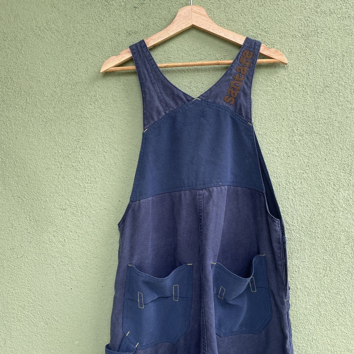 Japanese Brand Vintage SANTAFE 7 Pocket Overall Workwear Vintage Size US 37 - 9 Thumbnail