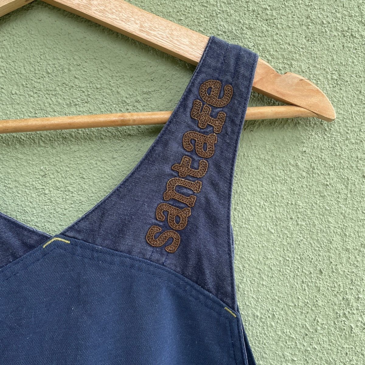 Japanese Brand Vintage SANTAFE 7 Pocket Overall Workwear Vintage Size US 37 - 7 Thumbnail
