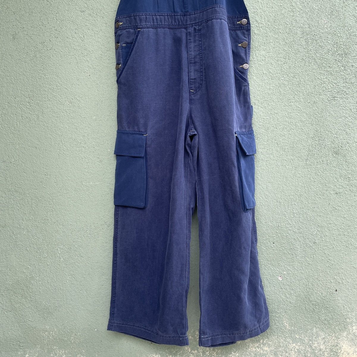 Japanese Brand Vintage SANTAFE 7 Pocket Overall Workwear Vintage Size US 37 - 3 Thumbnail
