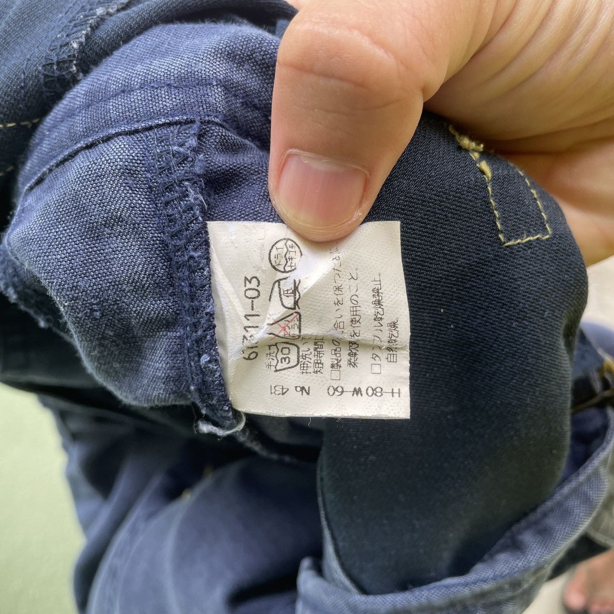 Japanese Brand Vintage SANTAFE 7 Pocket Overall Workwear Vintage Size US 37 - 6 Thumbnail