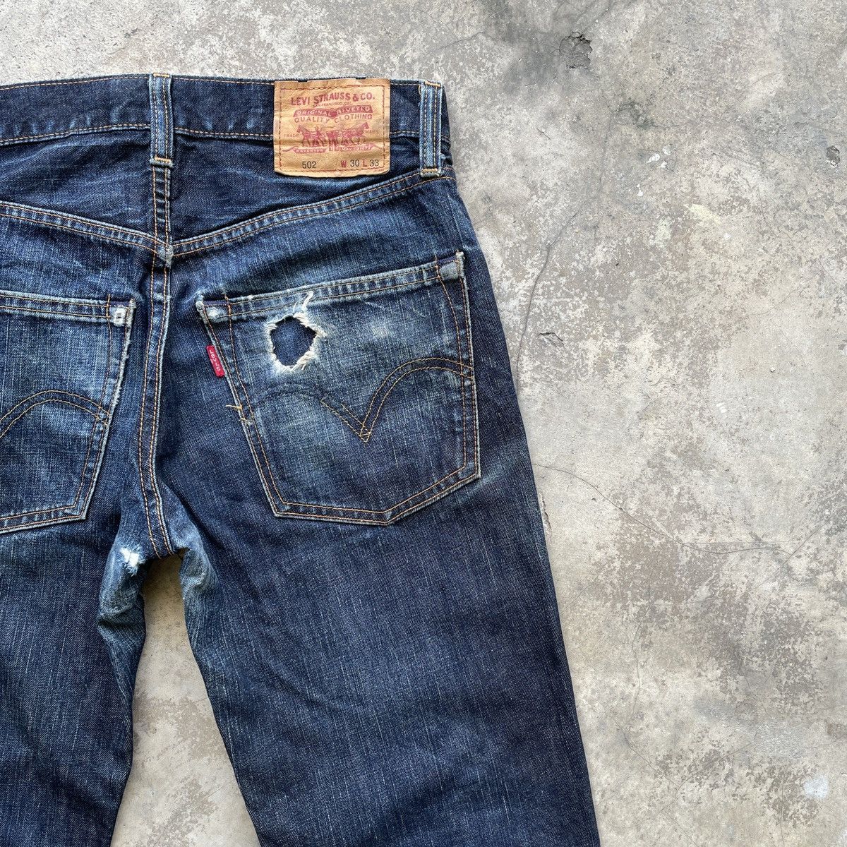 Levi's Vintage Levi’s 502 Jeans 30x30.5 Levi’s 502 Denim Pants Size US 30 / EU 46 - 10 Thumbnail
