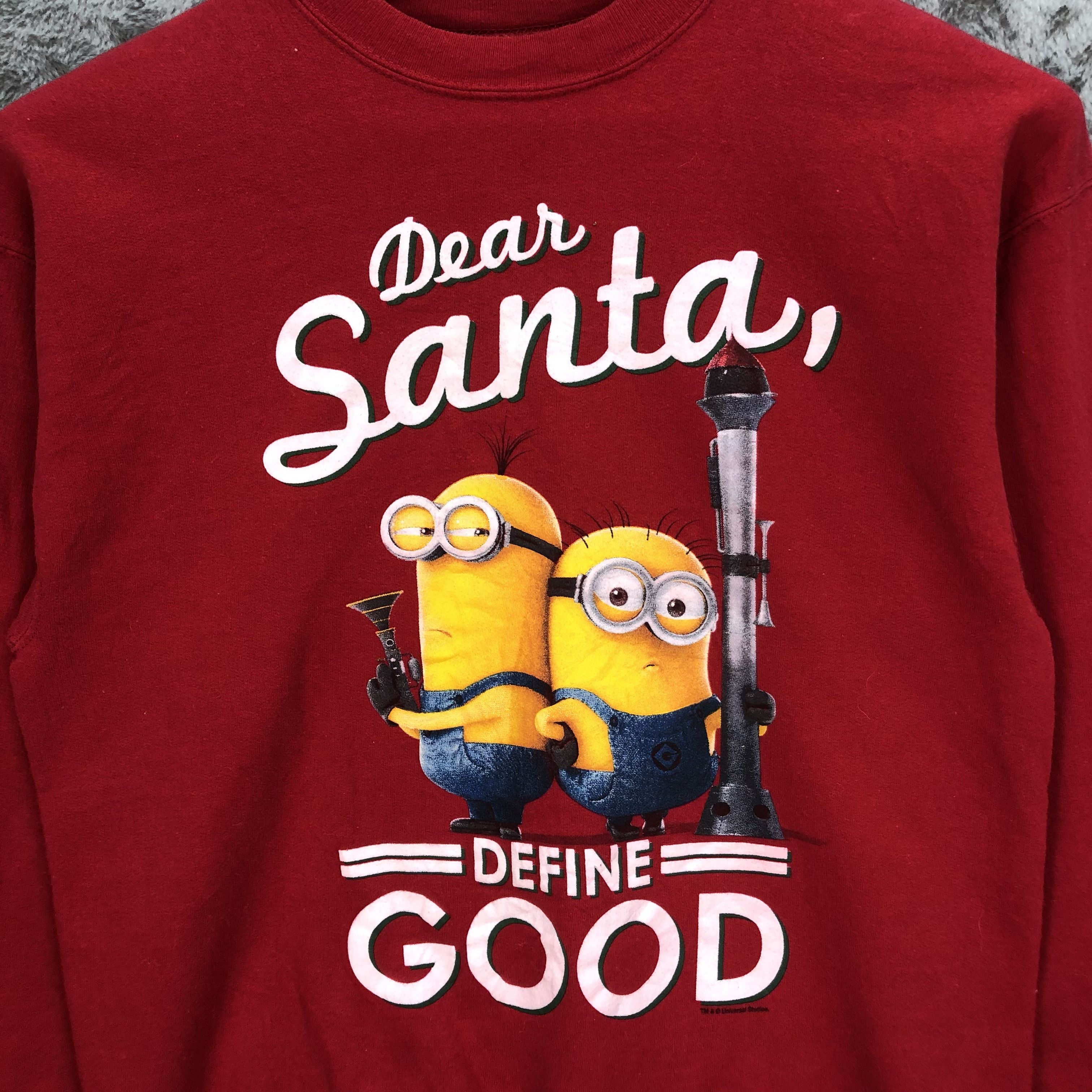 Hanes The Minions Printed Red Sweatshirts #6032-218 Size US S / EU 44-46 / 1 - 3 Thumbnail