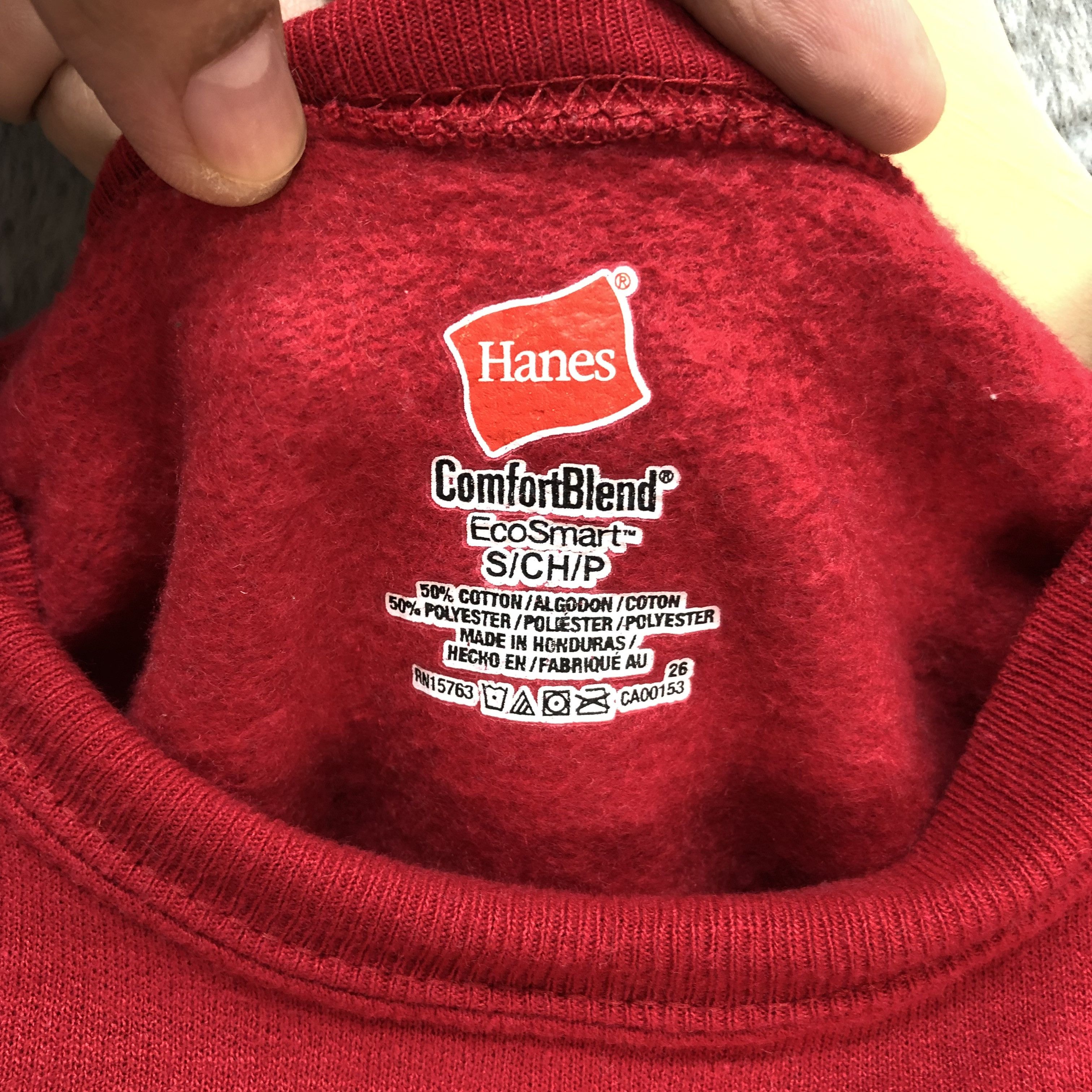 Hanes The Minions Printed Red Sweatshirts #6032-218 Size US S / EU 44-46 / 1 - 7 Thumbnail