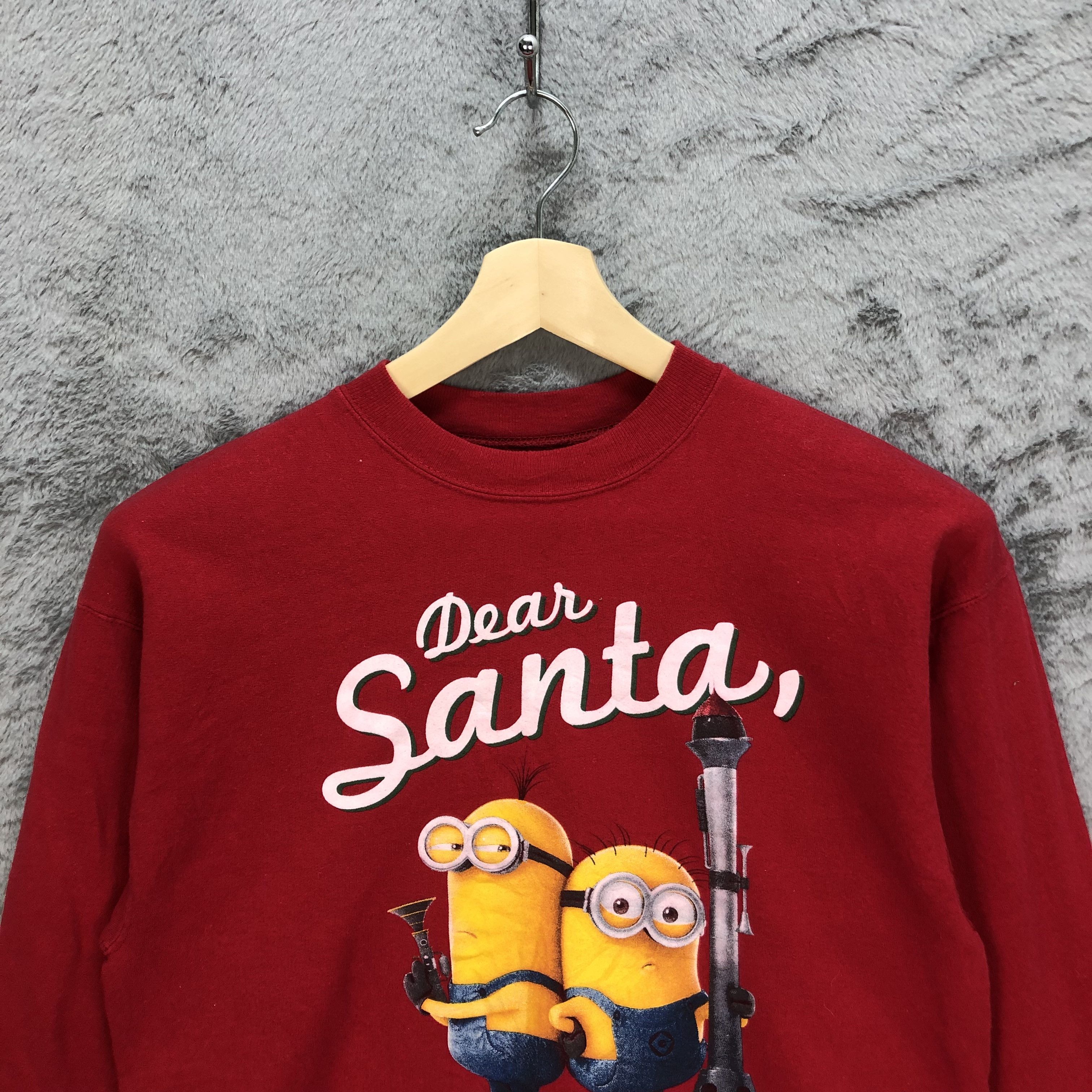 Hanes The Minions Printed Red Sweatshirts #6032-218 Size US S / EU 44-46 / 1 - 2 Thumbnail